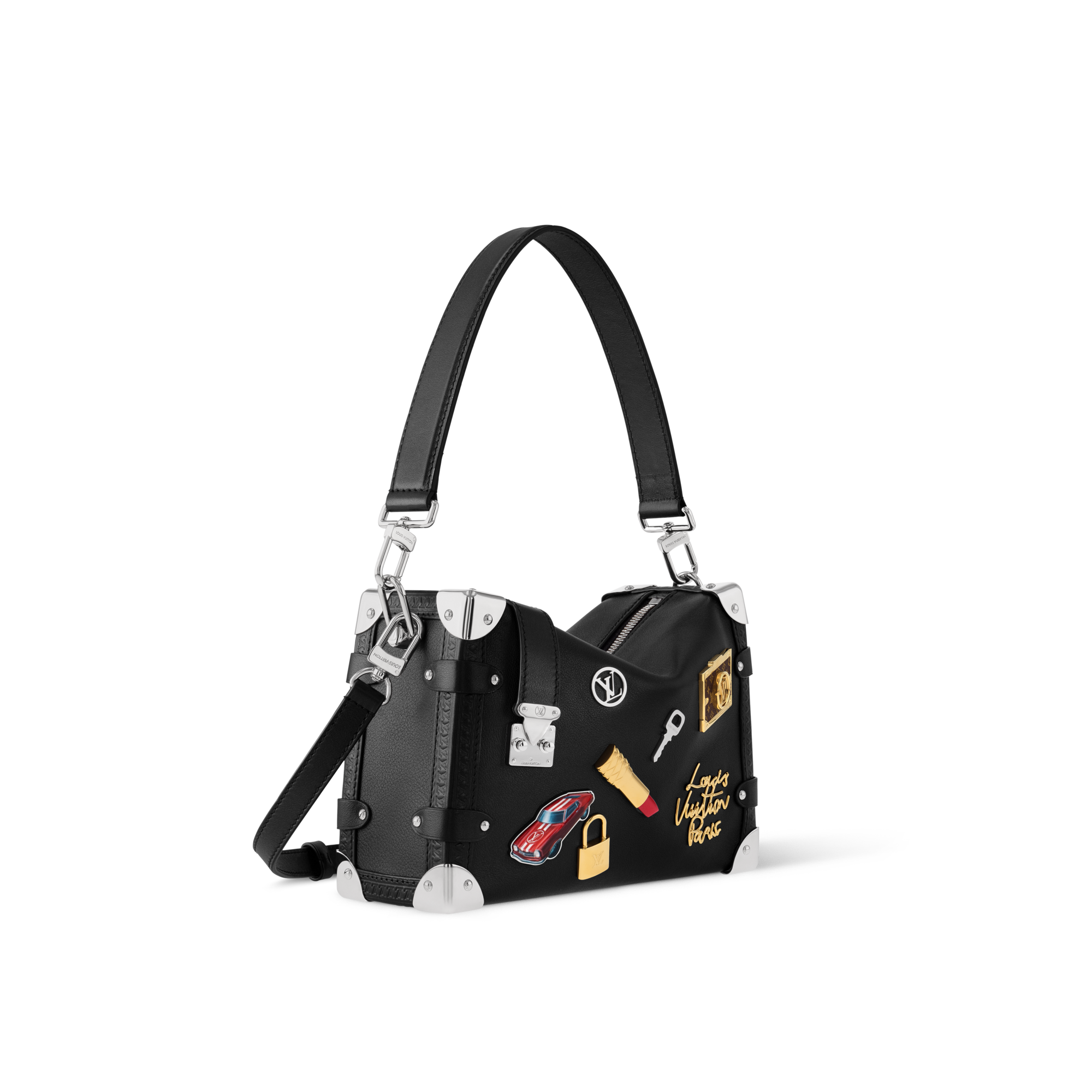 H27 Bolsas Femininas Ícones LV Bolsa Side Trunk MM | Louis Vuitton ® (Zoom no Produto)