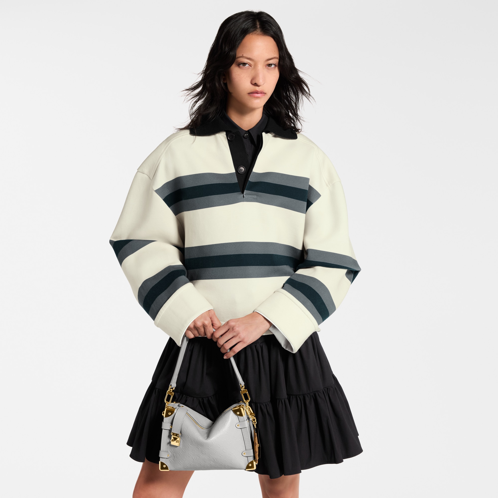 H27 Bolsas Femininas Ícones LV Bolsa Side Trunk MM | Louis Vuitton ® (Zoom no Produto)