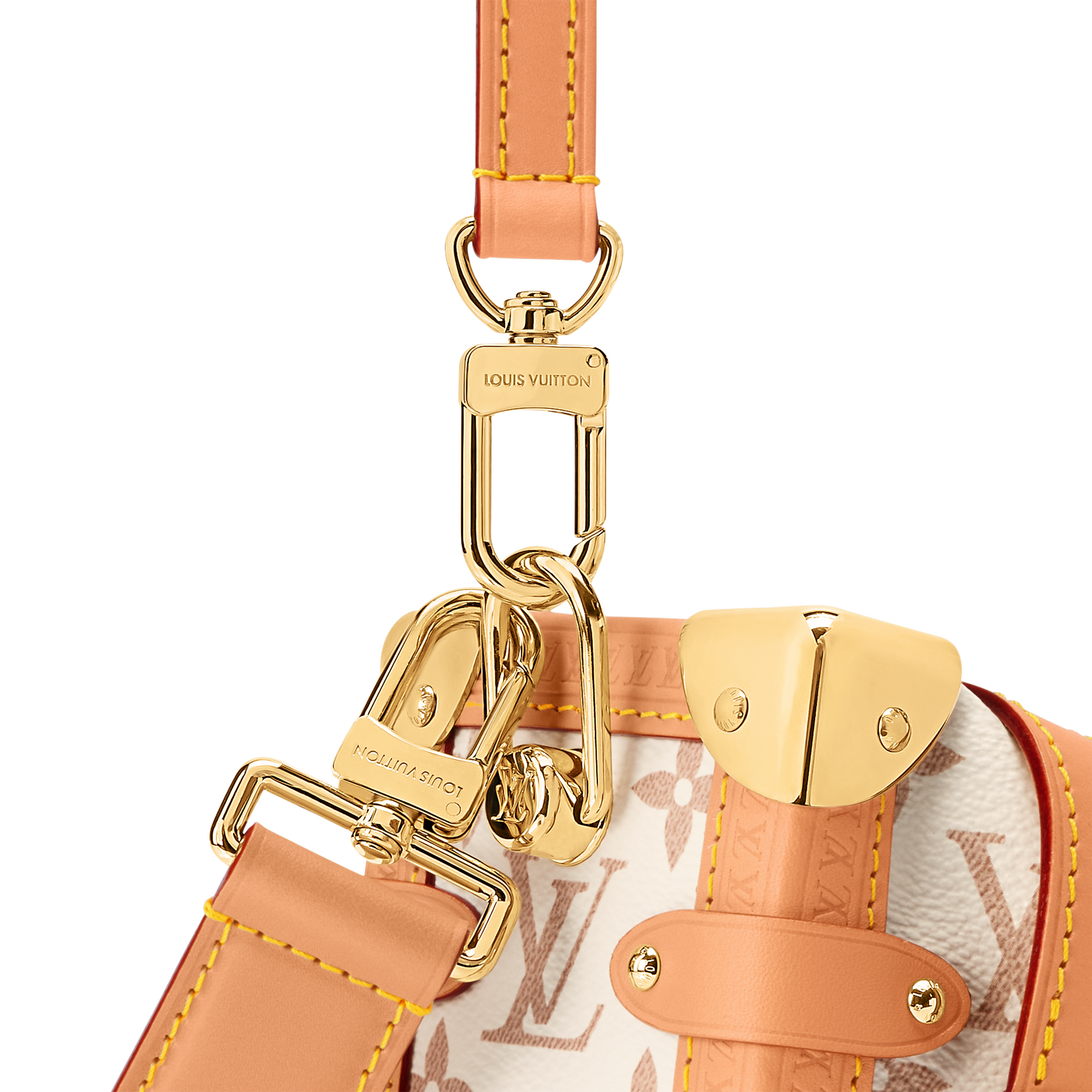 Outros Canvas Monogram Bolsas Femininas Ícones LV Bolsa Side Trunk MM | Louis Vuitton ® (Zoom no Produto)