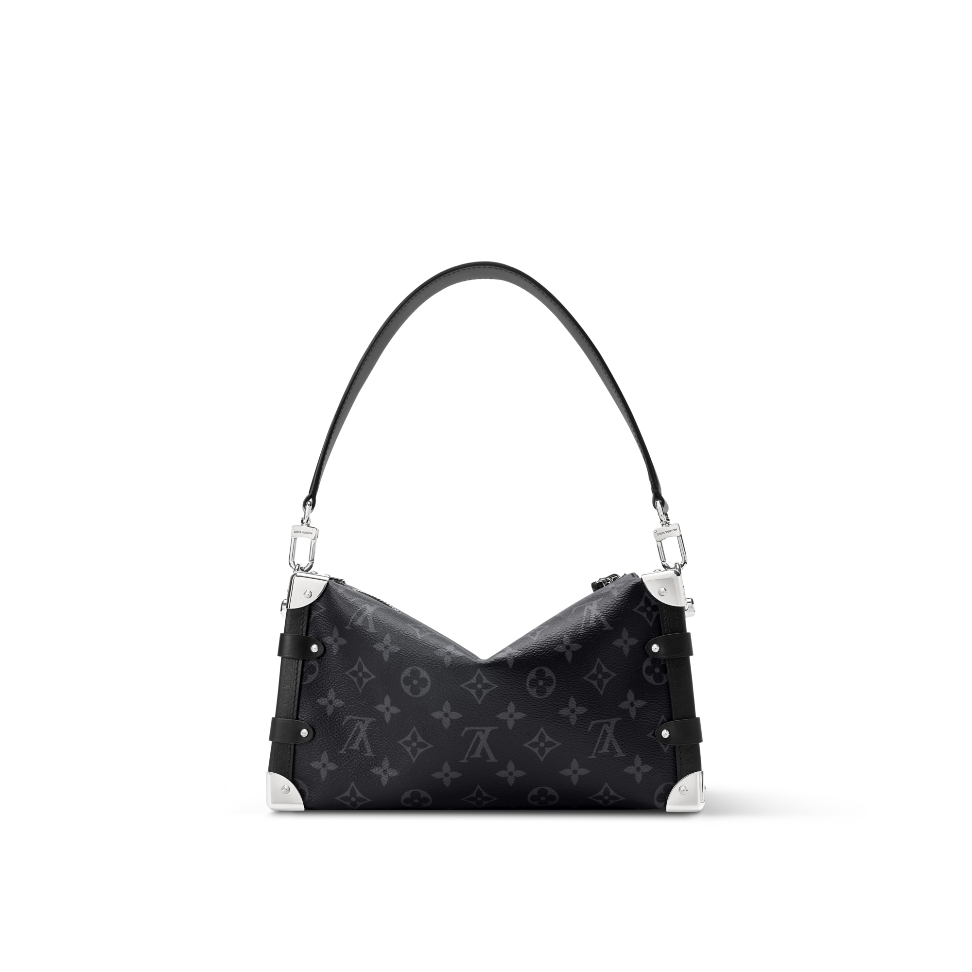 Monogram Eclipse Bolsas Femininas Ícones LV Bolsa Side Trunk MM East West | Louis Vuitton ® (Zoom no Produto)