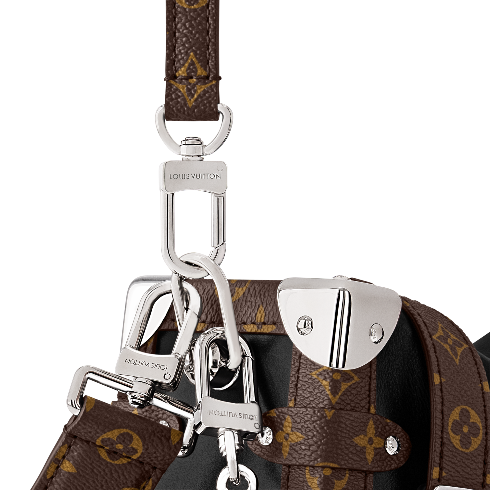 LV Vibe Bolsas Femininas Ícones LV Bolsa Side Trunk Vibe MM | Louis Vuitton ® (Zoom no Produto)