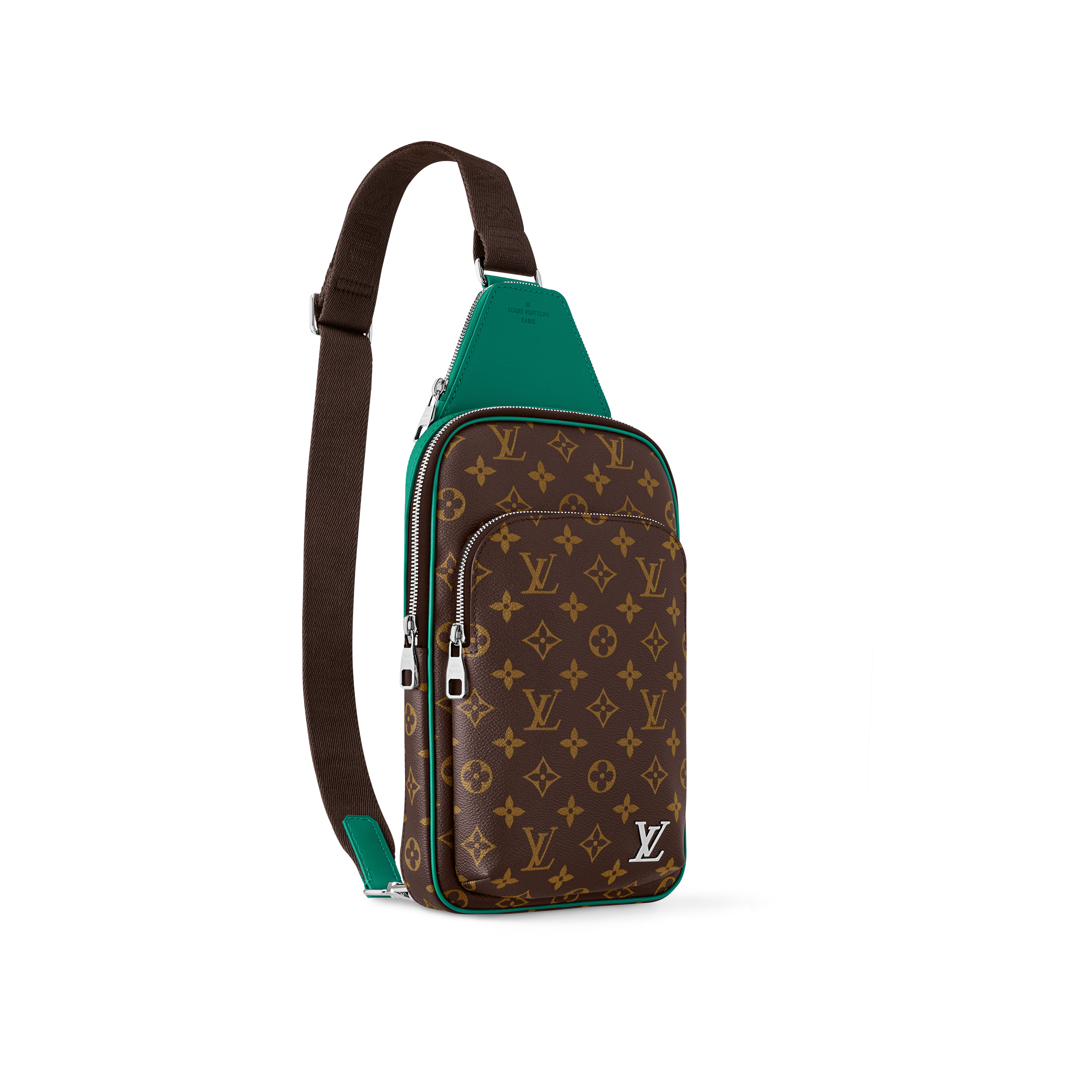 Monogram Macassar Bolsas Masculinas Lançamentos Bolsa Sling Avenue | Louis Vuitton ® (Zoom no Produto)