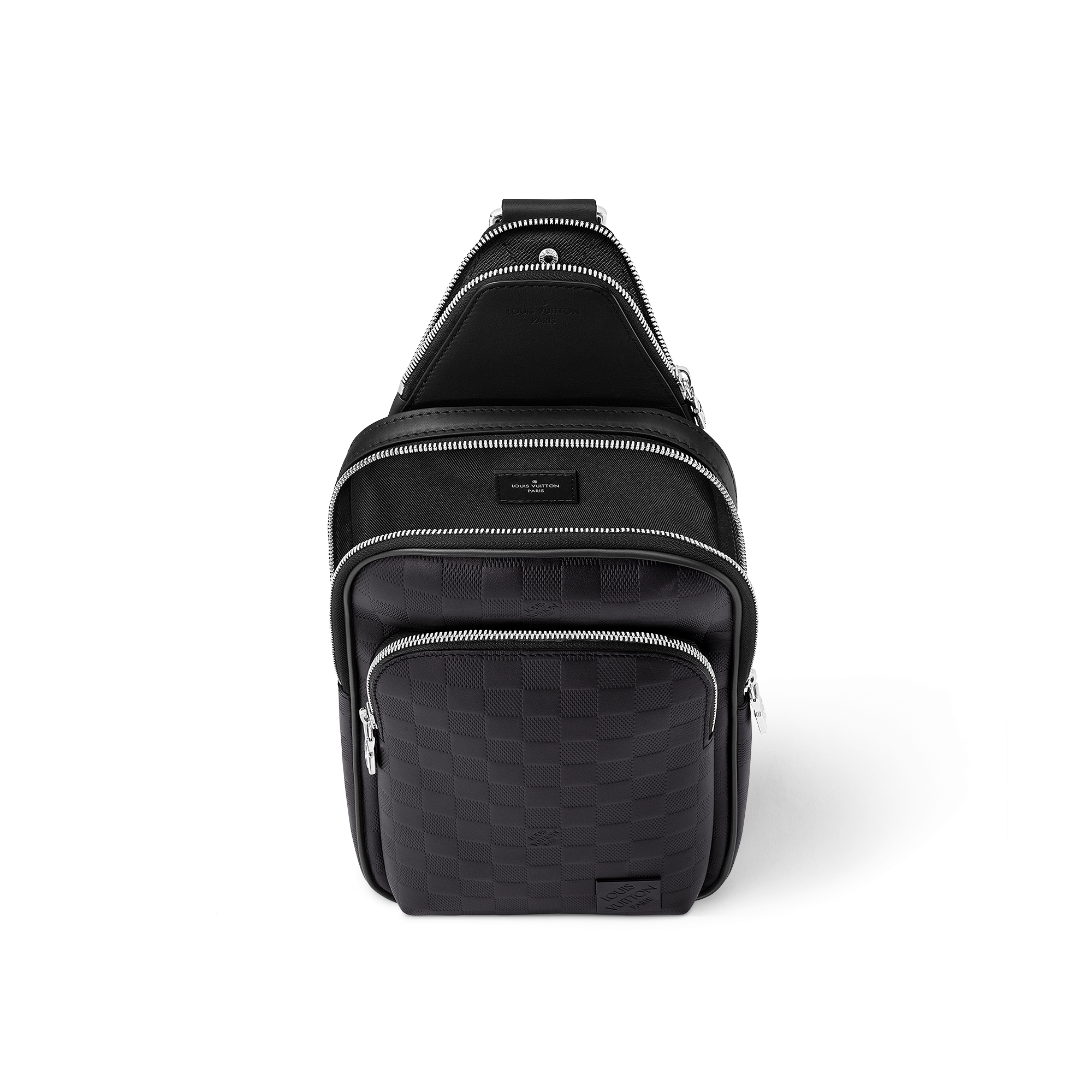 Couro Damier Infini Bolsas All Collections Bolsa Sling Avenue | Louis Vuitton ® (Zoom no Produto)