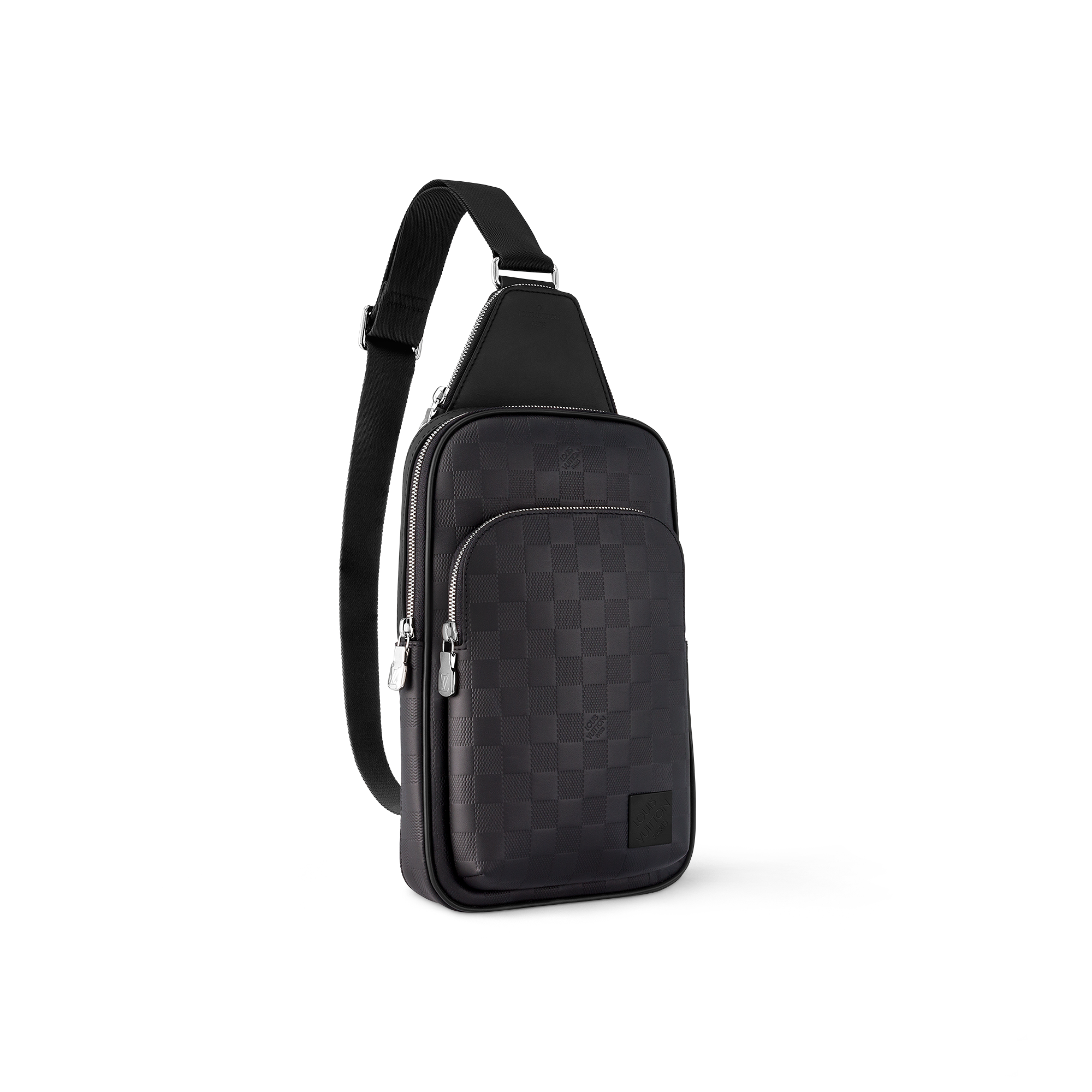 Couro Damier Infini Bolsas All Collections Bolsa Sling Avenue | Louis Vuitton ® (Zoom no Produto)