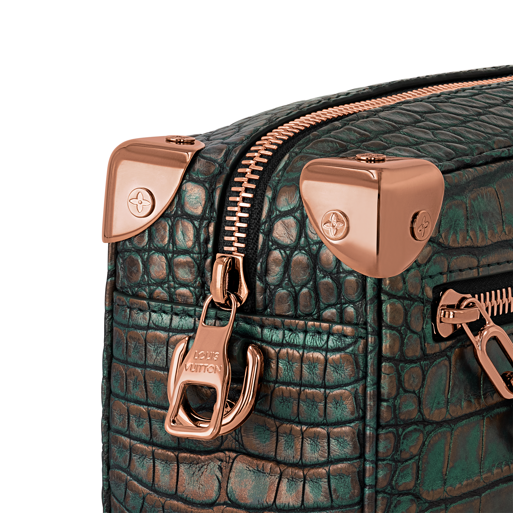 Crocodilien Mat Exóticos Bolsas Masculinas Bolsa Soft Trunk Mini | Louis Vuitton ® (Zoom no Produto)