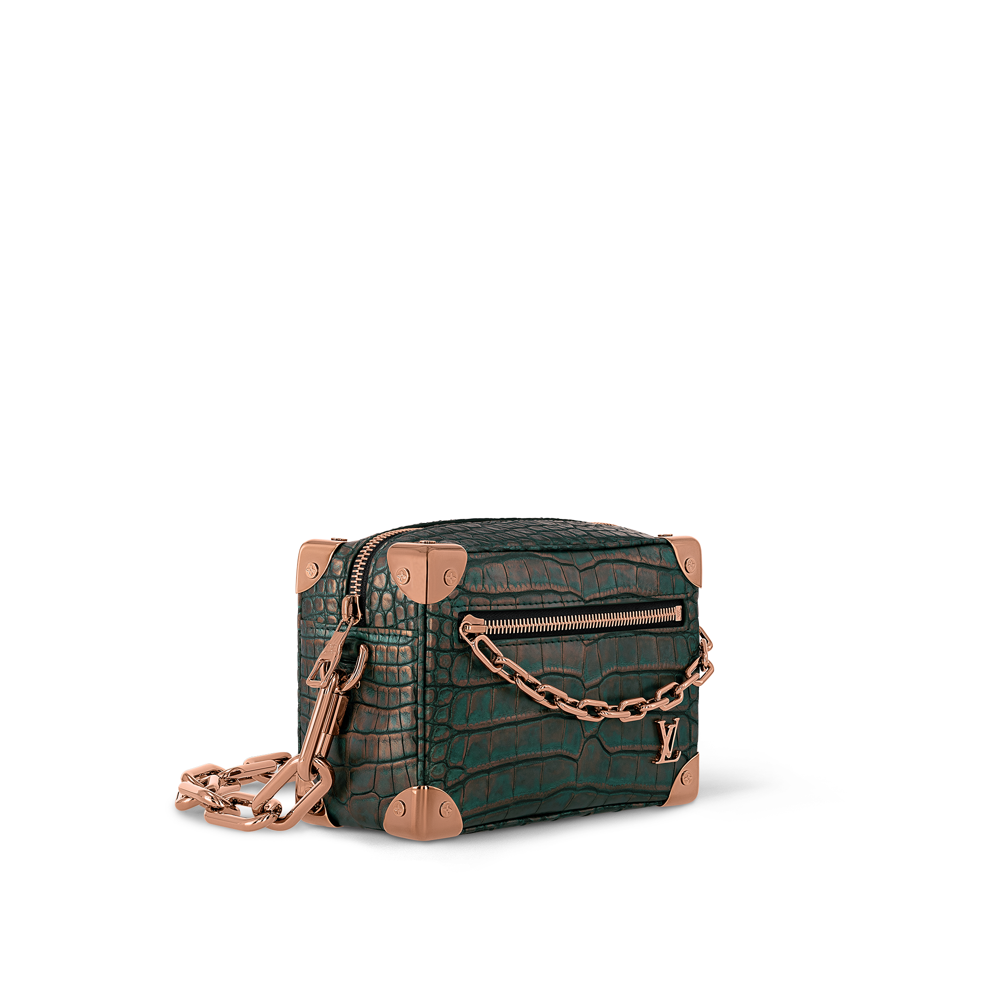 Crocodilien Mat Exóticos Bolsas Masculinas Bolsa Soft Trunk Mini | Louis Vuitton ® (Zoom no Produto)