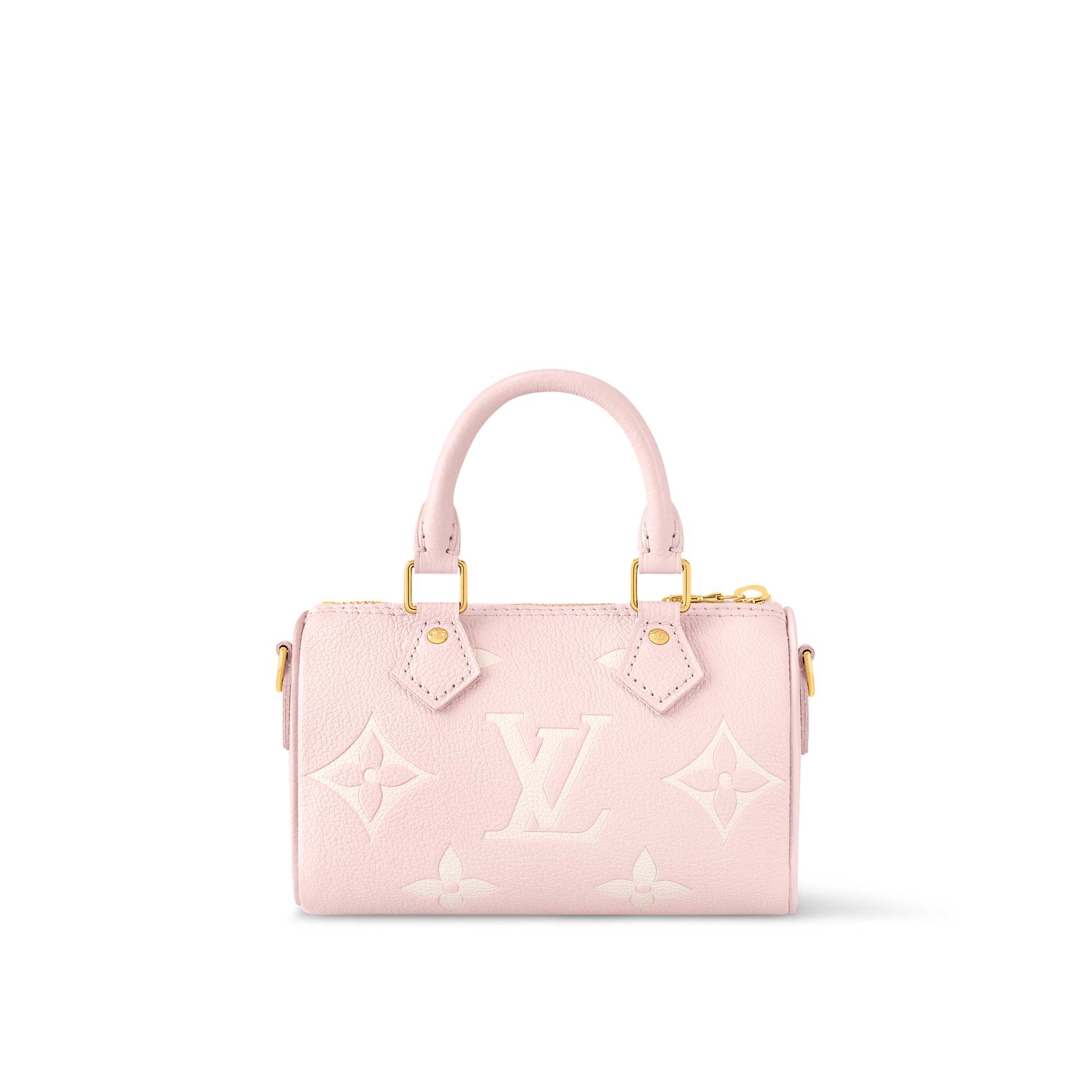 Couro Monogram Empreinte Carteiras Carteiras com Corrente & Micro Bolsas Bolsa Speedy Nano | Louis Vuitton ® (Zoom no Produto)