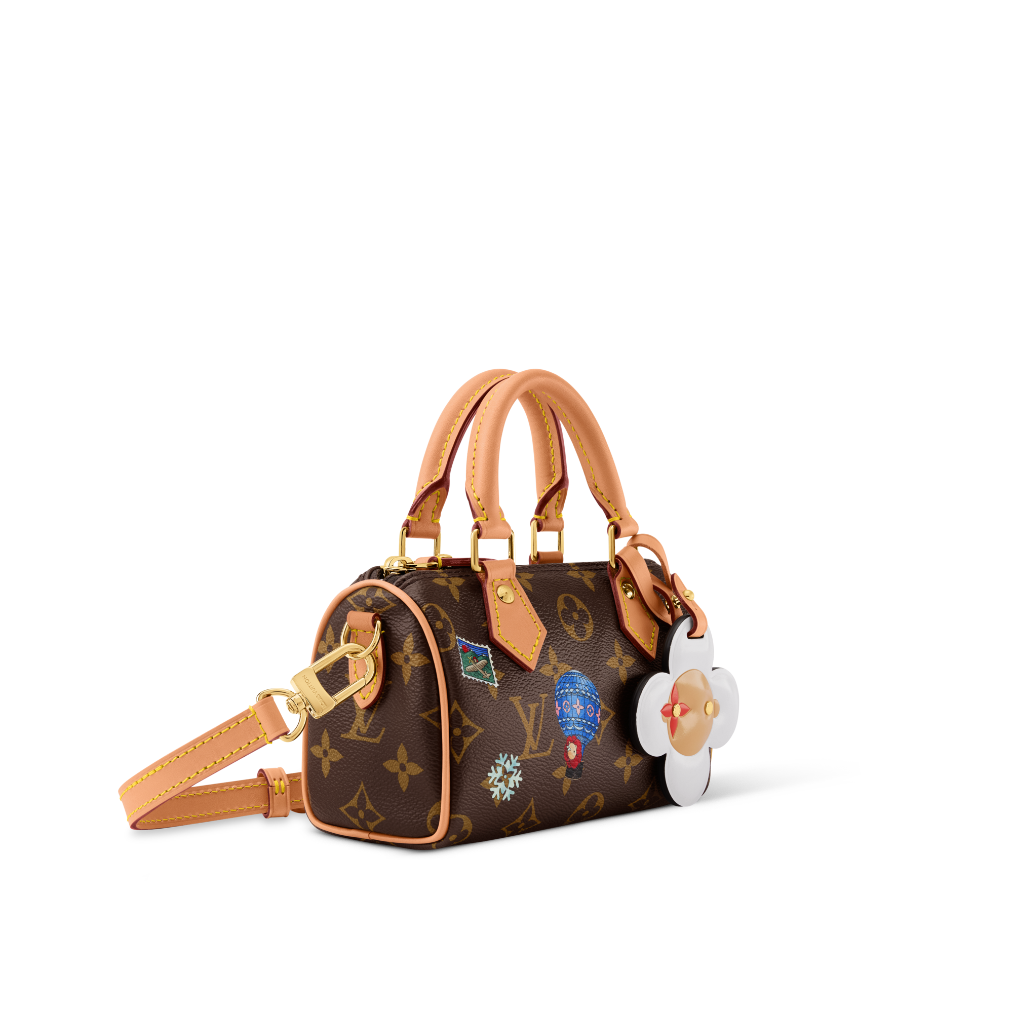 Monogram Carteiras Carteiras com Corrente & Micro Bolsas Bolsa Speedy Nano | Louis Vuitton ® (Zoom no Produto)