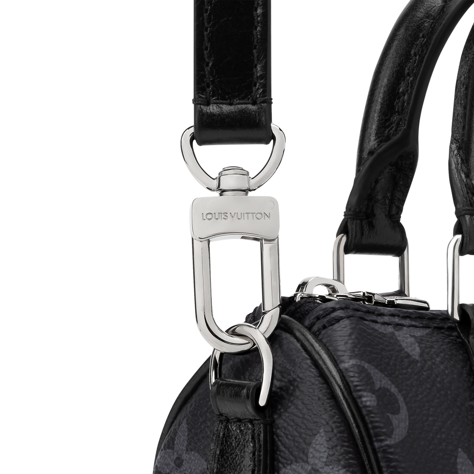 Monogram Eclipse Carteiras Carteiras com Corrente & Micro Bolsas Bolsa Speedy Nano | Louis Vuitton ® (Zoom no Produto)