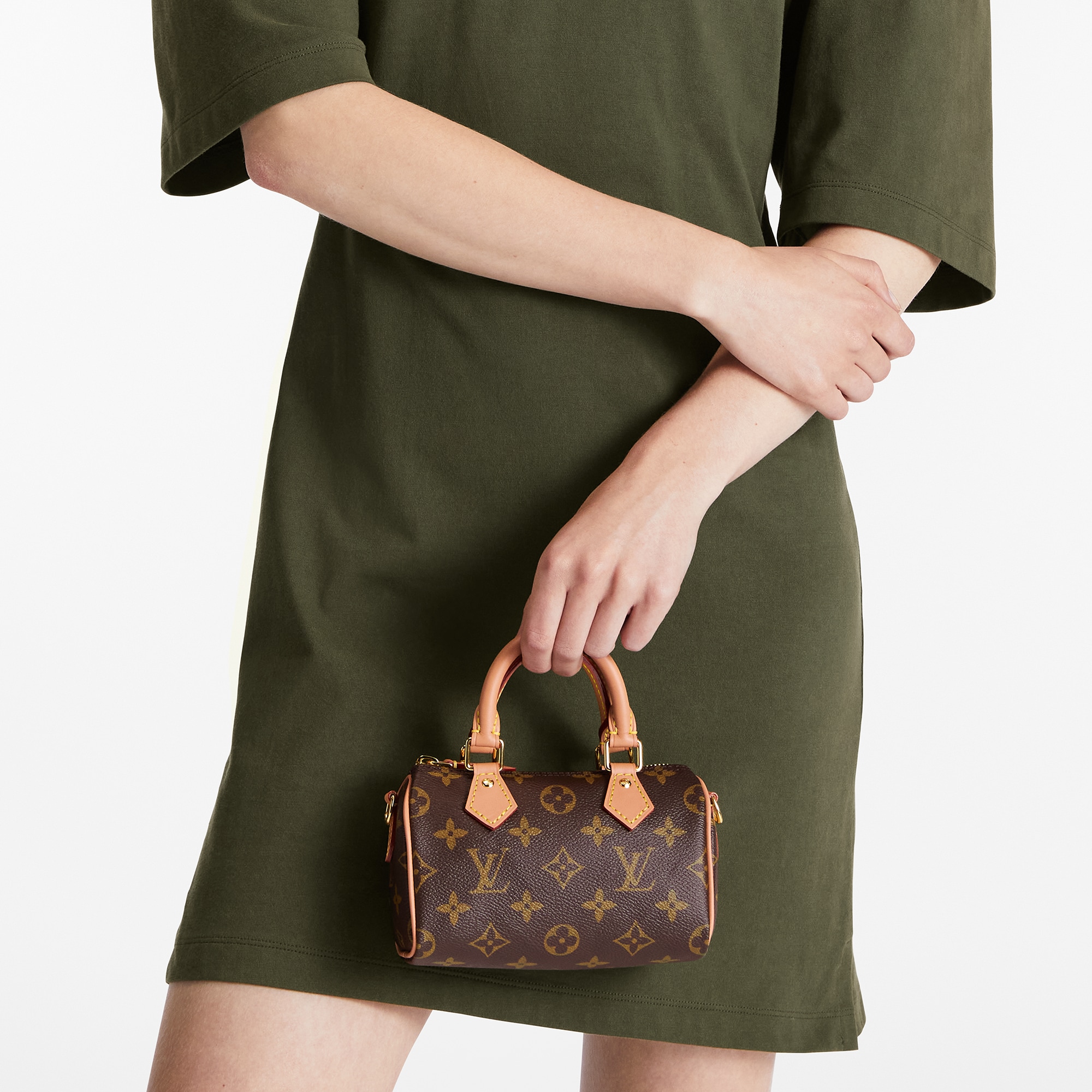 Monogram Bolsas Todas as Bolsas Bolsa Speedy Nano | Louis Vuitton ® (Zoom no Produto)