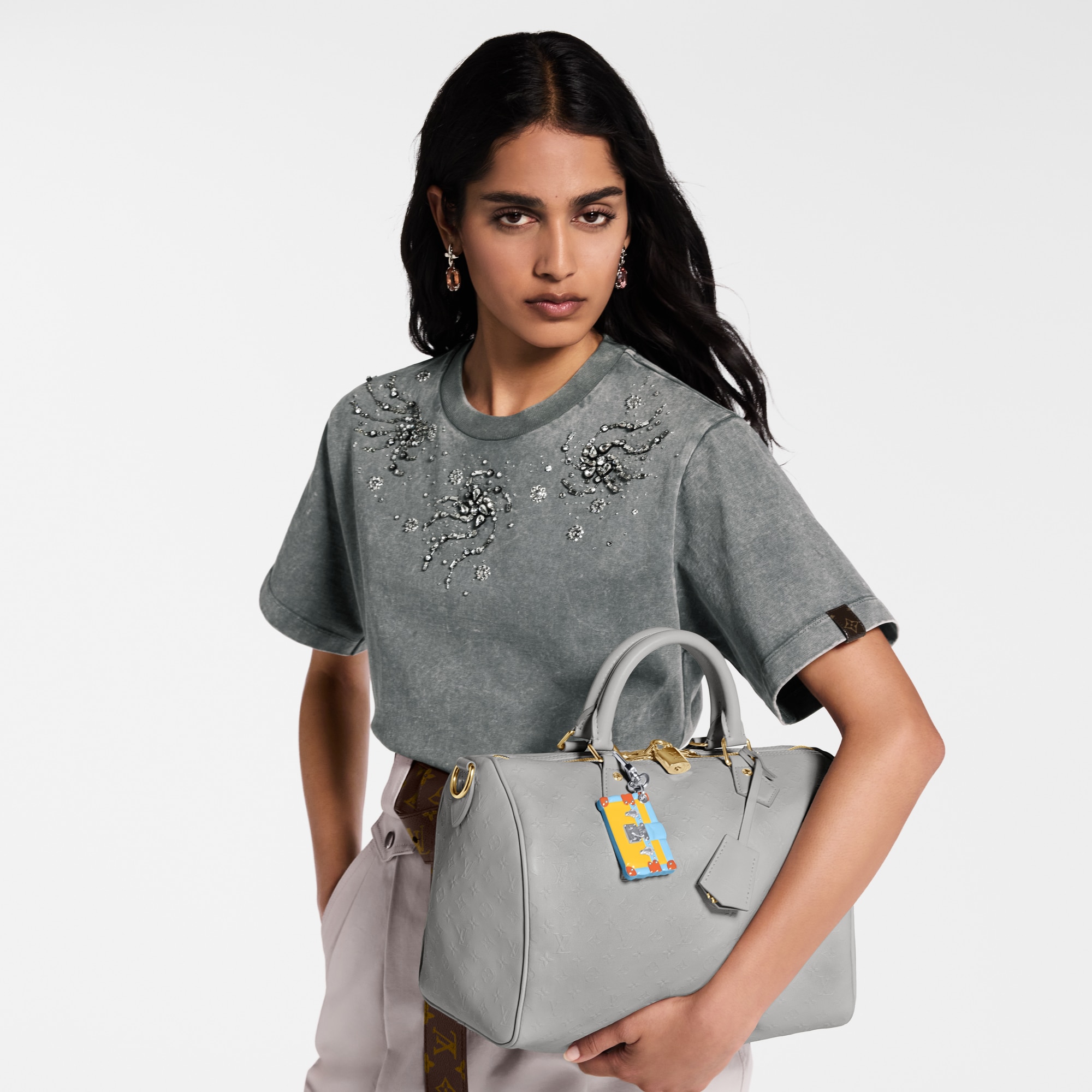 H27 Bolsas Femininas Ícones LV Bolsa Speedy Soft 30 | Louis Vuitton ® (Zoom no Produto)