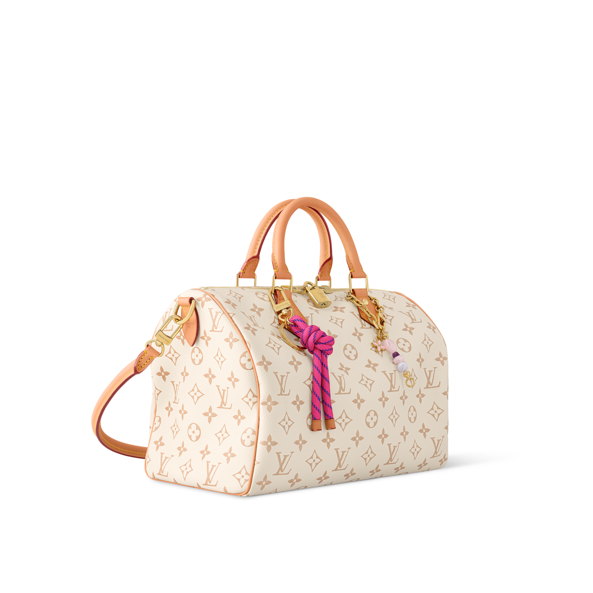 Outros Canvas Monogram Bolsas Femininas Ícones LV Bolsa Speedy Soft 30 Lucky | Louis Vuitton ® (Zoom no Produto)