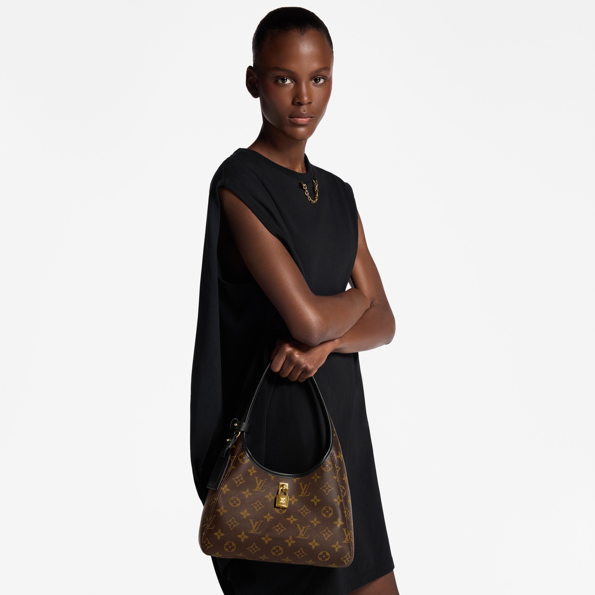Monogram Bolsas Todas as Bolsas Bolsa The Drop PM | Louis Vuitton ® (Zoom no Produto)