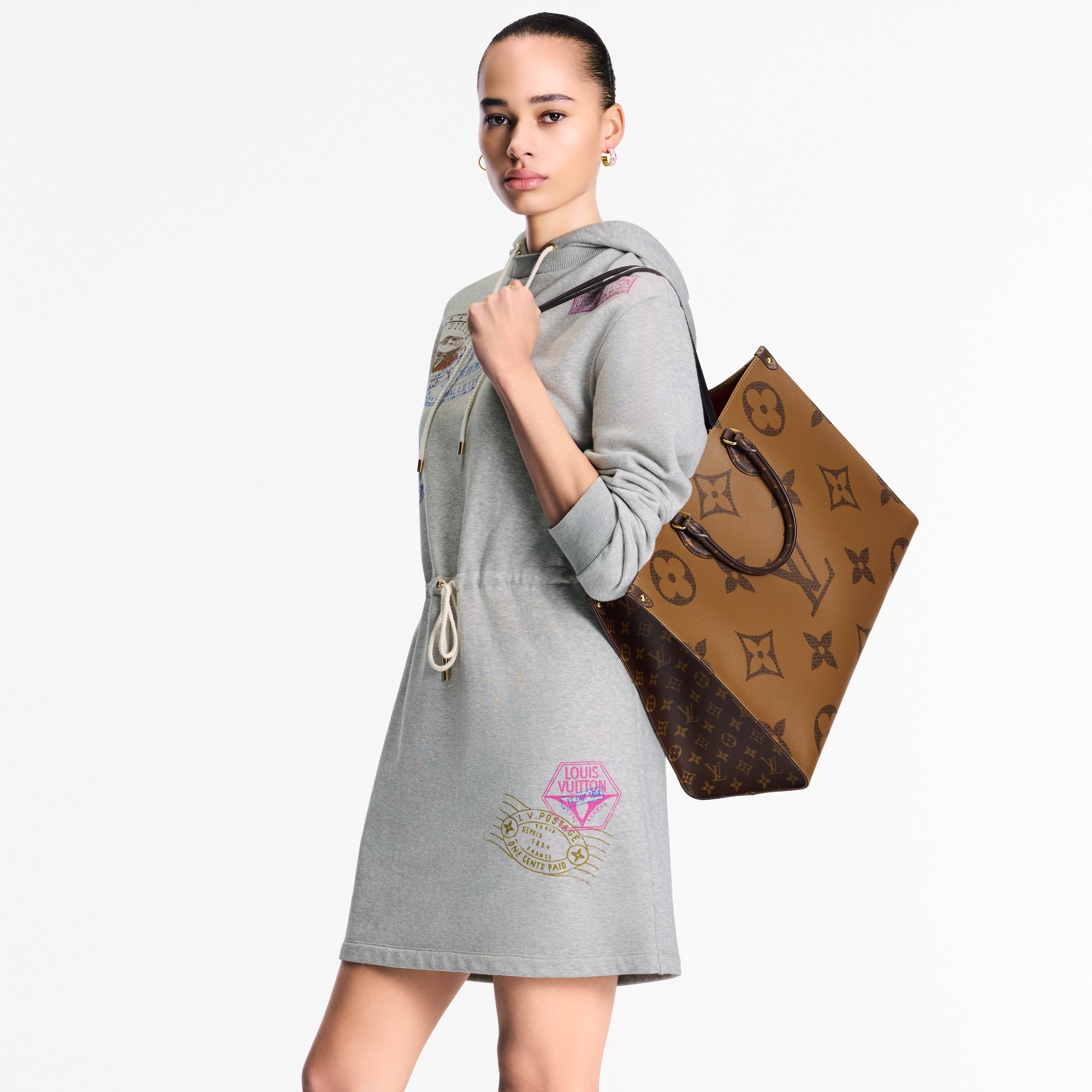 Monogram Bolsas Todas as Coleções Bolsa Tote Onthego GM | Louis Vuitton ® (Zoom no Produto)