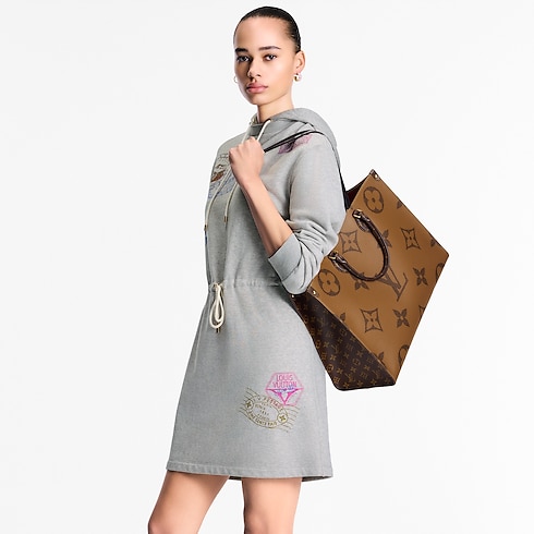 Monogram Bolsas Todas as Coleções Bolsa Tote Onthego GM | Louis Vuitton ® (Zoom no Produto)