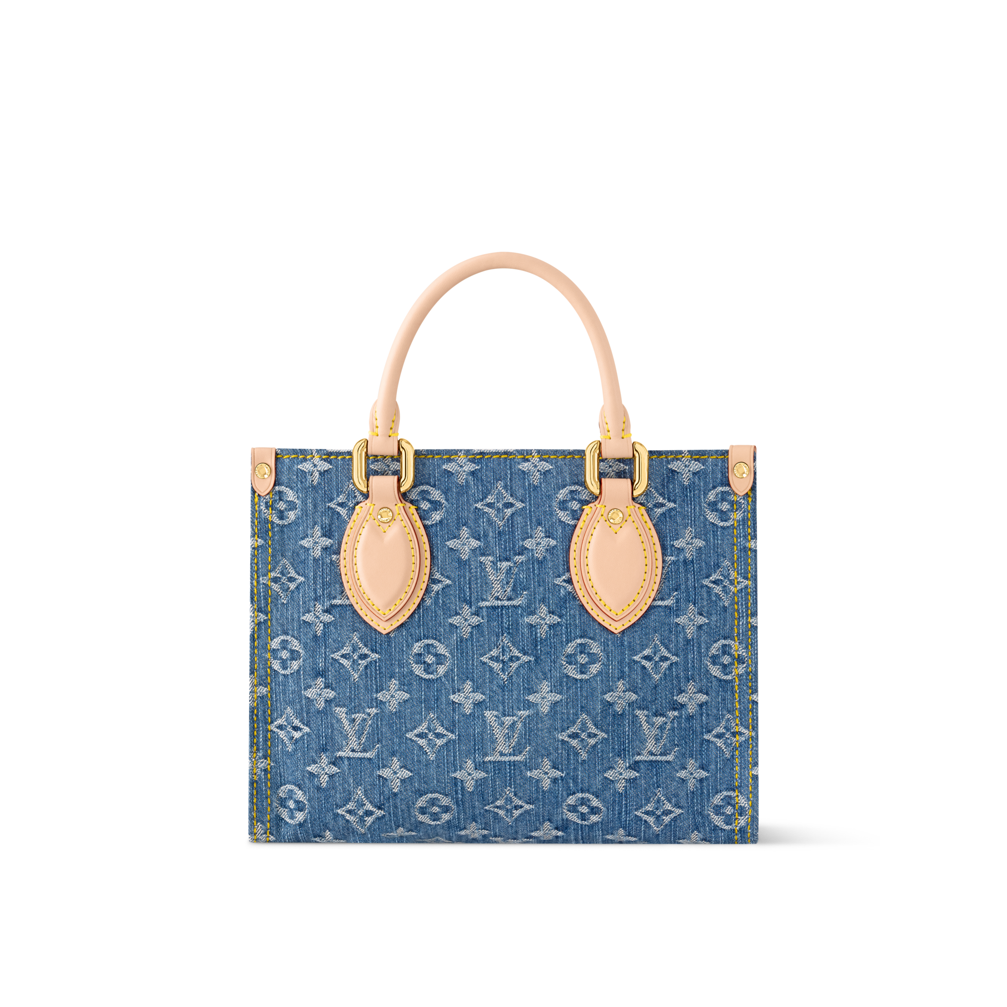 Monogram Denim Bolsas Femininas Ícones LV Bolsa Tote OnTheGo PM | Louis Vuitton ® (Zoom no Produto)