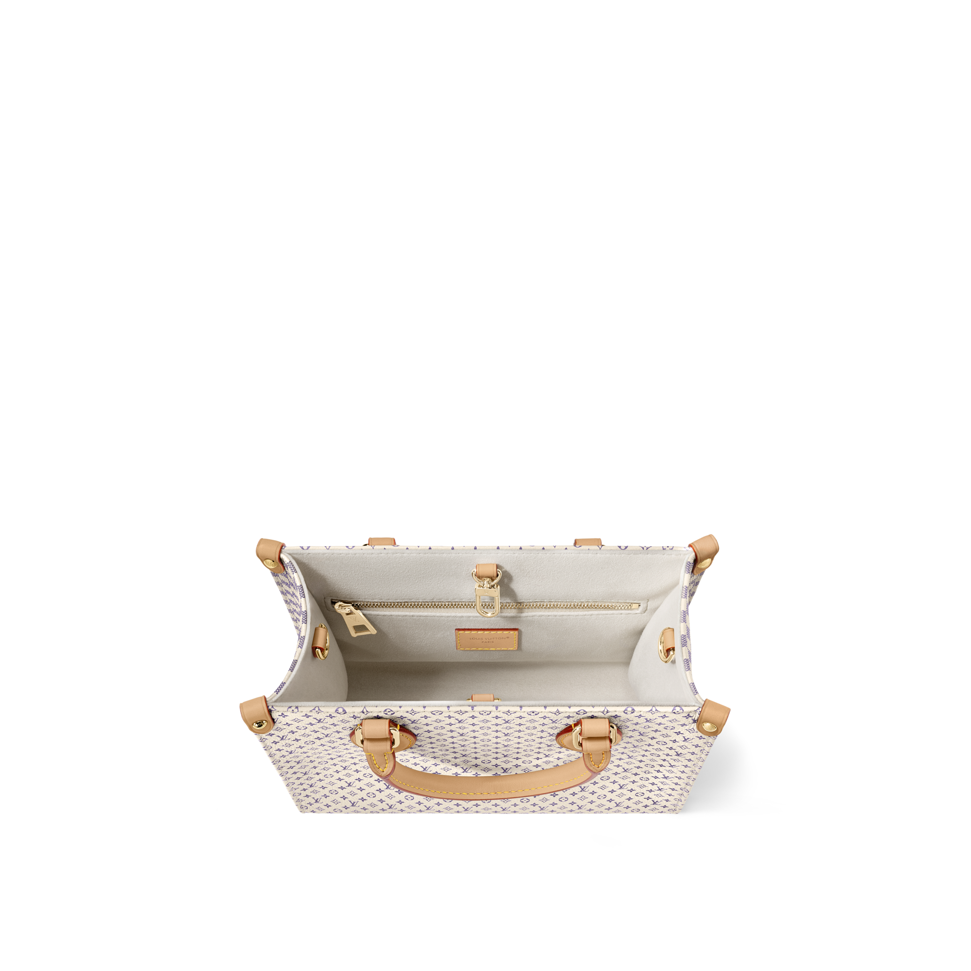 H27 Bolsas Femininas Ícones LV Bolsa Tote OnTheGo PM | Louis Vuitton ® (Zoom no Produto)