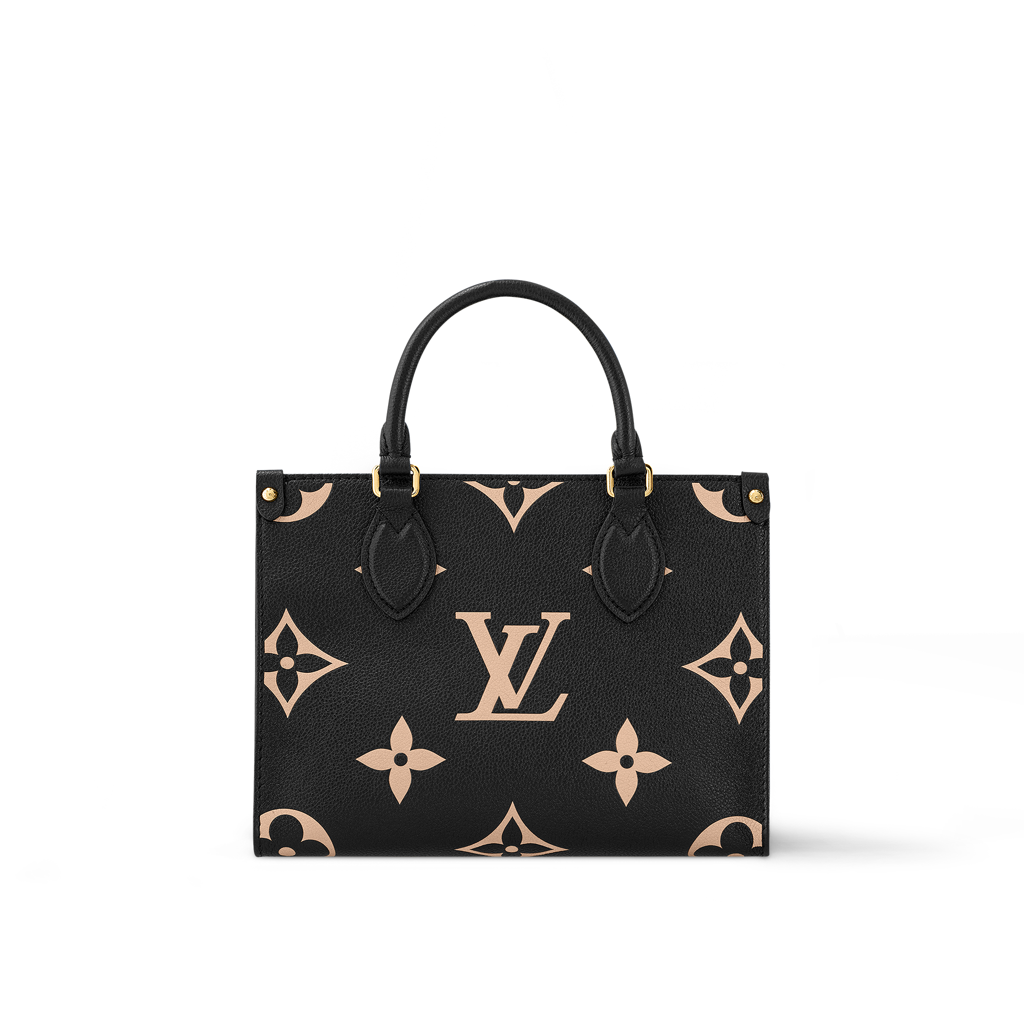 Couro Monogram Empreinte Bicolor Bolsas Todas as Coleções Bolsa Tote OnTheGo PM | Louis Vuitton ® (Zoom no Produto)