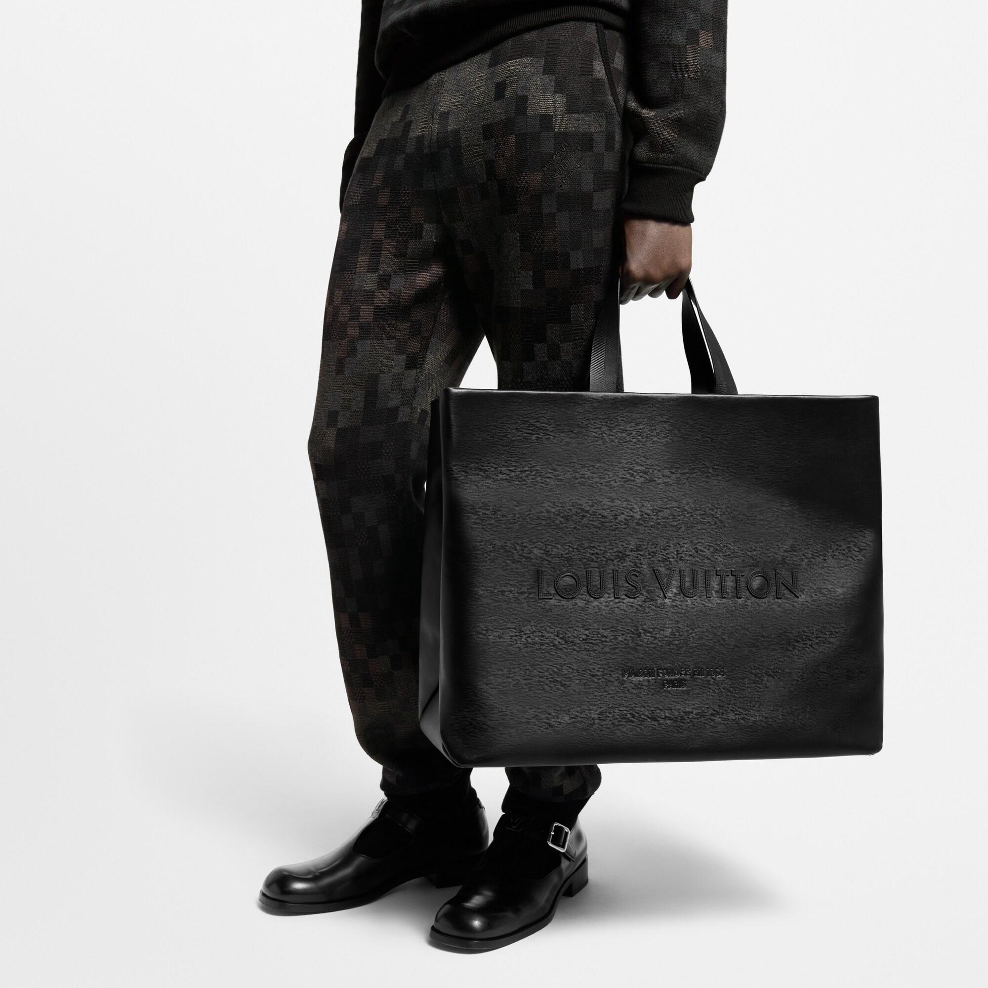 Autres Cuirs Bolsas Masculinas Lançamentos Bolsa Tote Shopper GM | Louis Vuitton ® (Zoom no Produto)