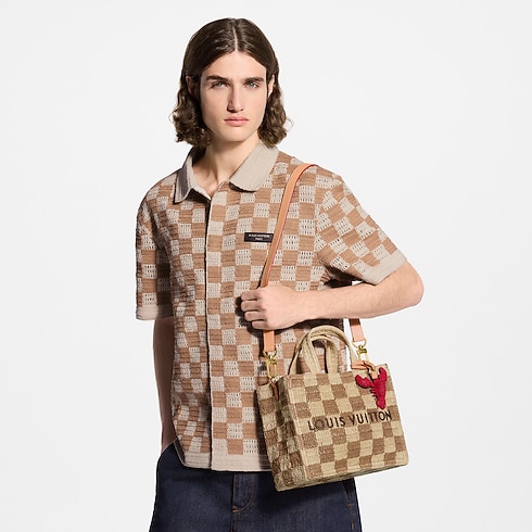 Outros Damier Bolsas Masculinas Shopper Tote Bolsa Tote Shopper Mini | Louis Vuitton ® (Zoom no Produto)