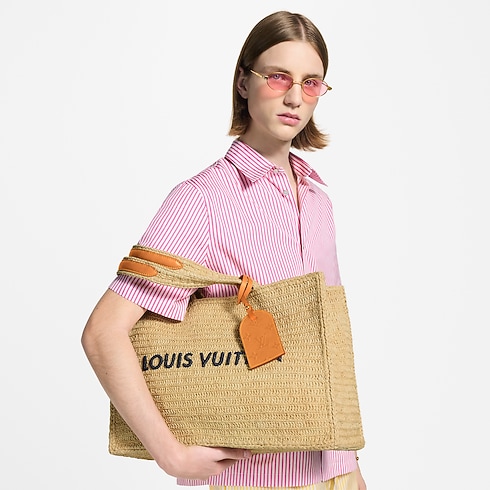 Autres Toiles Bolsas Masculinas Novidades em Bolsas Bolsa Tote Summer Shopper MM | Louis Vuitton ® (Zoom no Produto)