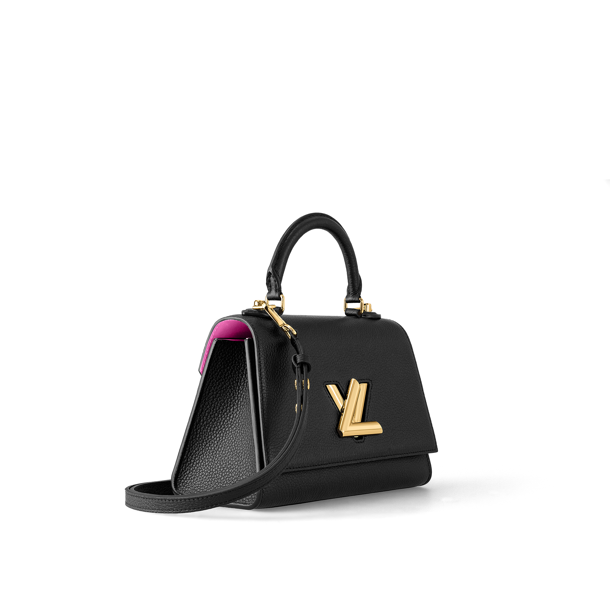 Taurillon Bolsas Todas as Bolsas Bolsa Twist One Handle PM | Louis Vuitton ® (Zoom no Produto)