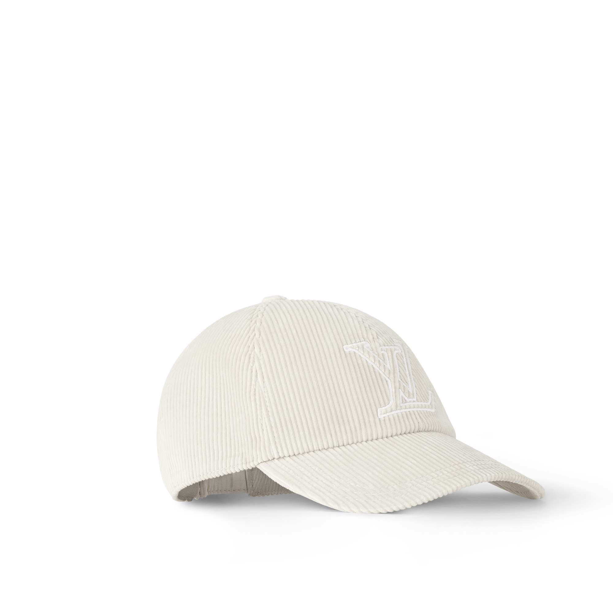 S00 Acessórios Chapéus Boné LV Signature em Veludo Cotelê  | Louis Vuitton ® (Zoom no Produto)