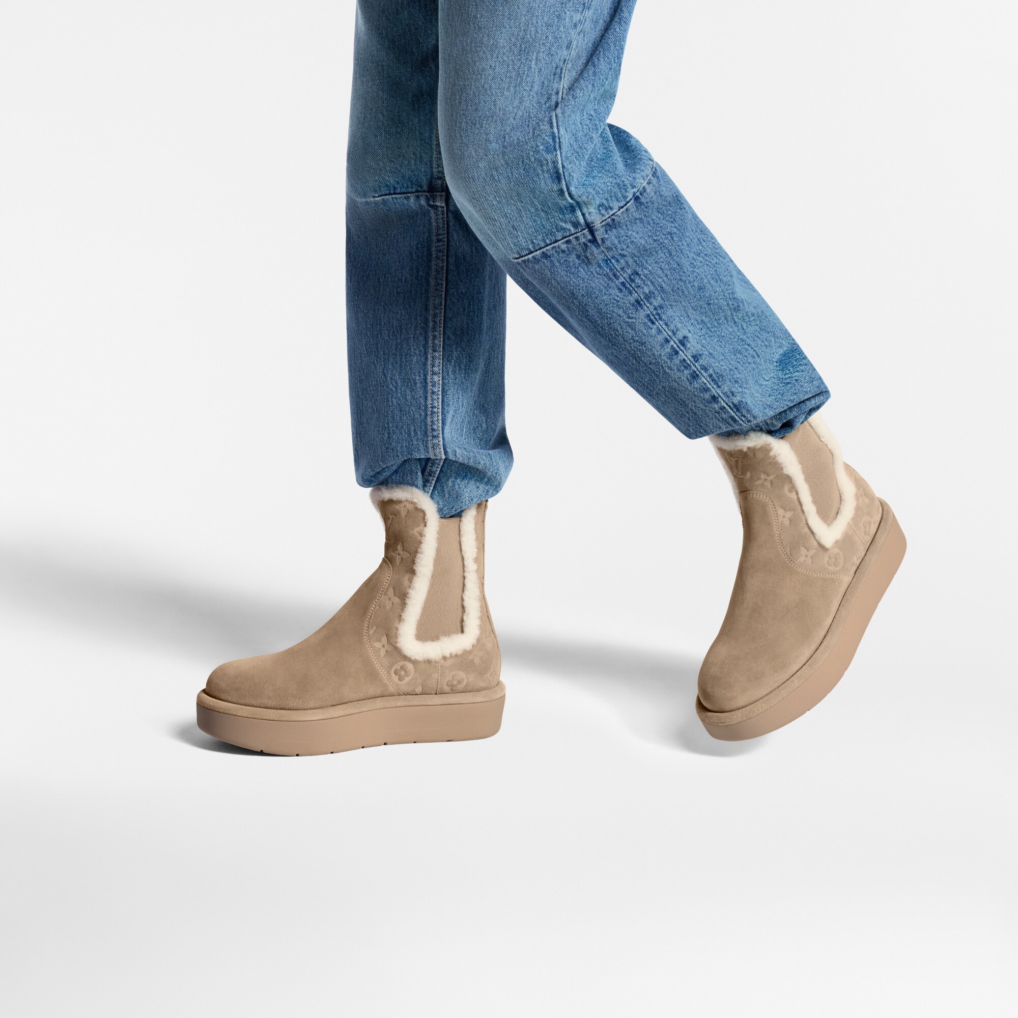  Sapatos Botas Bota Chelsea Aspen | Louis Vuitton ® (Zoom no Produto)