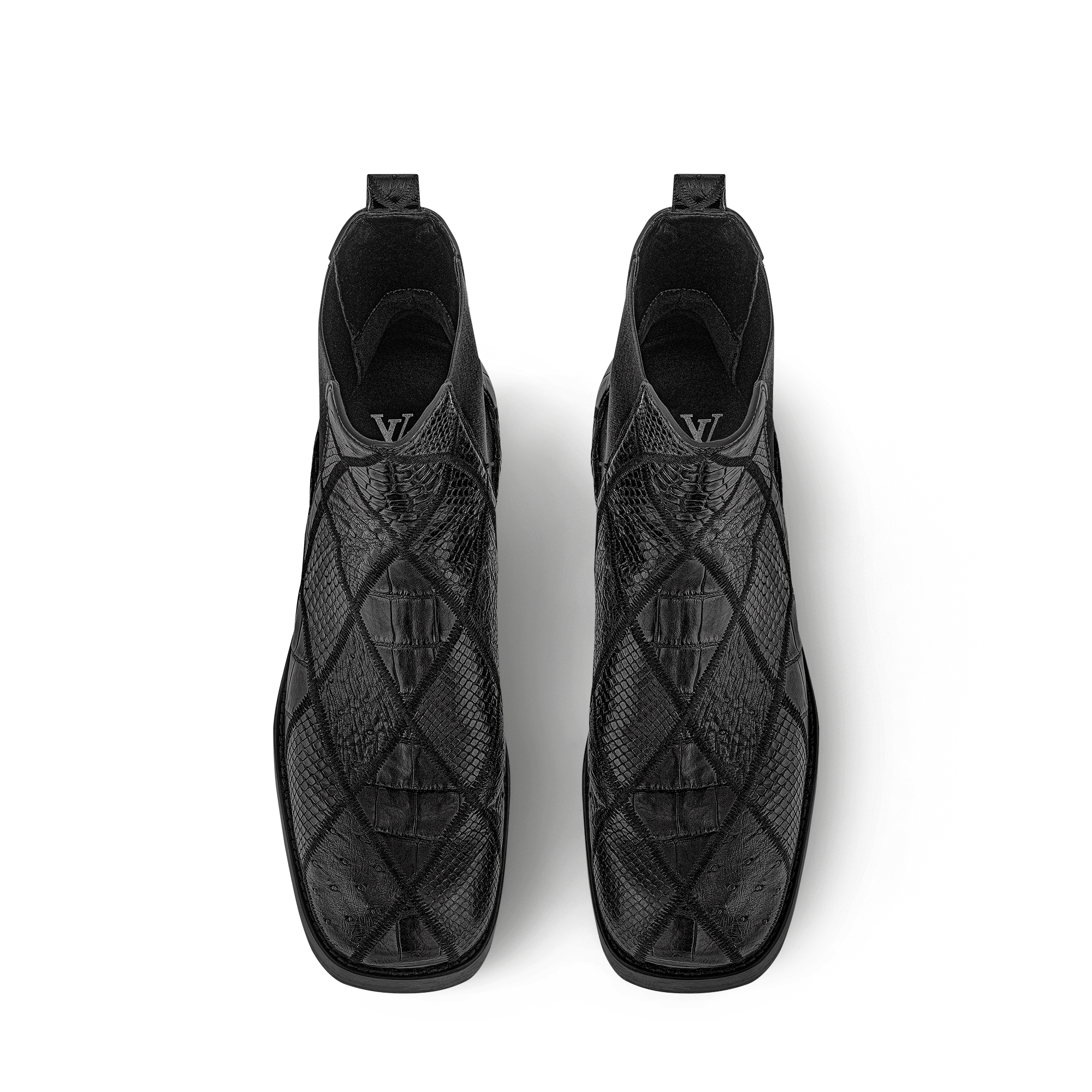  Sapatos Botas Bota Chelsea LV Agent | Louis Vuitton ® (Zoom no Produto)