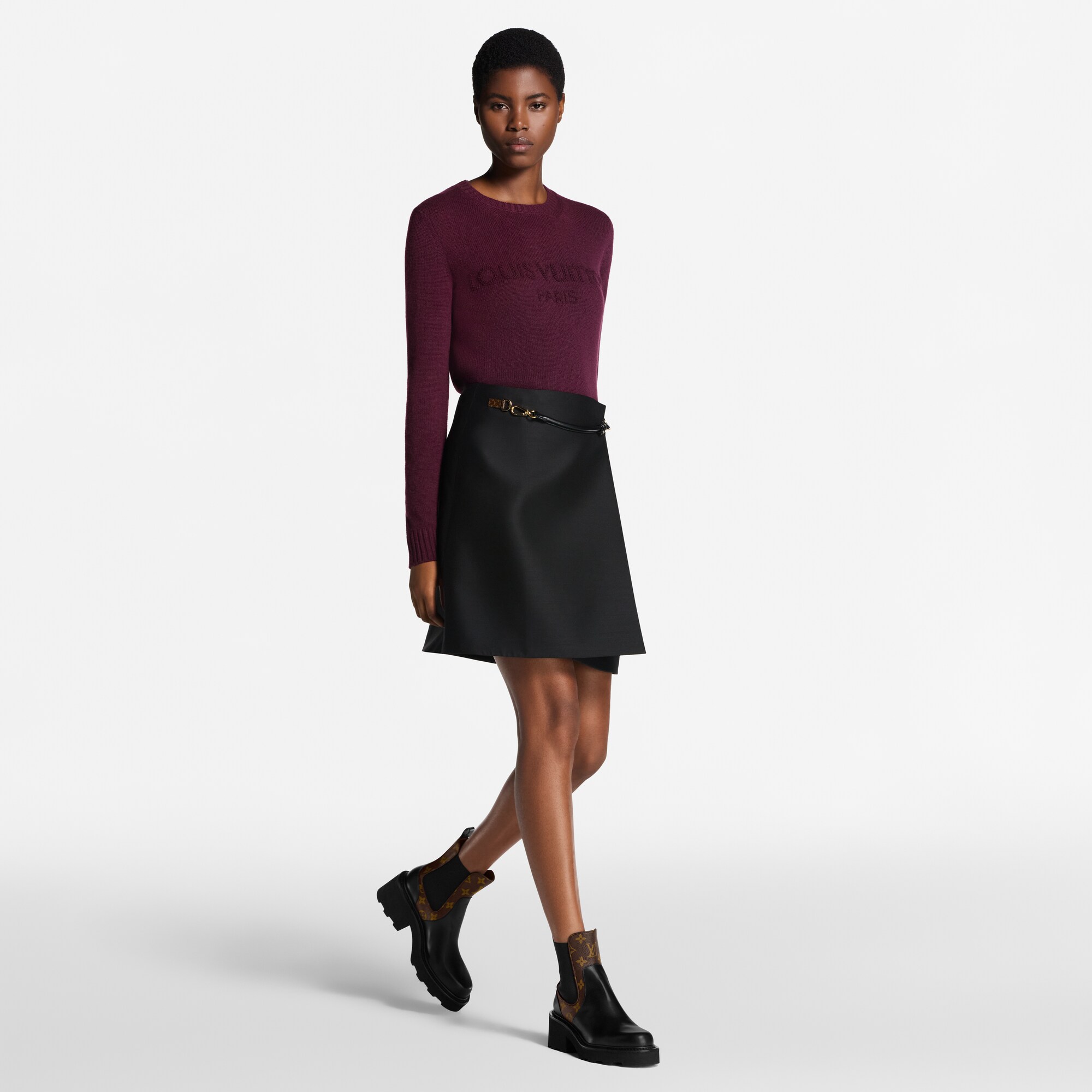  Sapatos Botas Bota Chelsea LV Beaubourg | Louis Vuitton ® (Zoom no Produto)