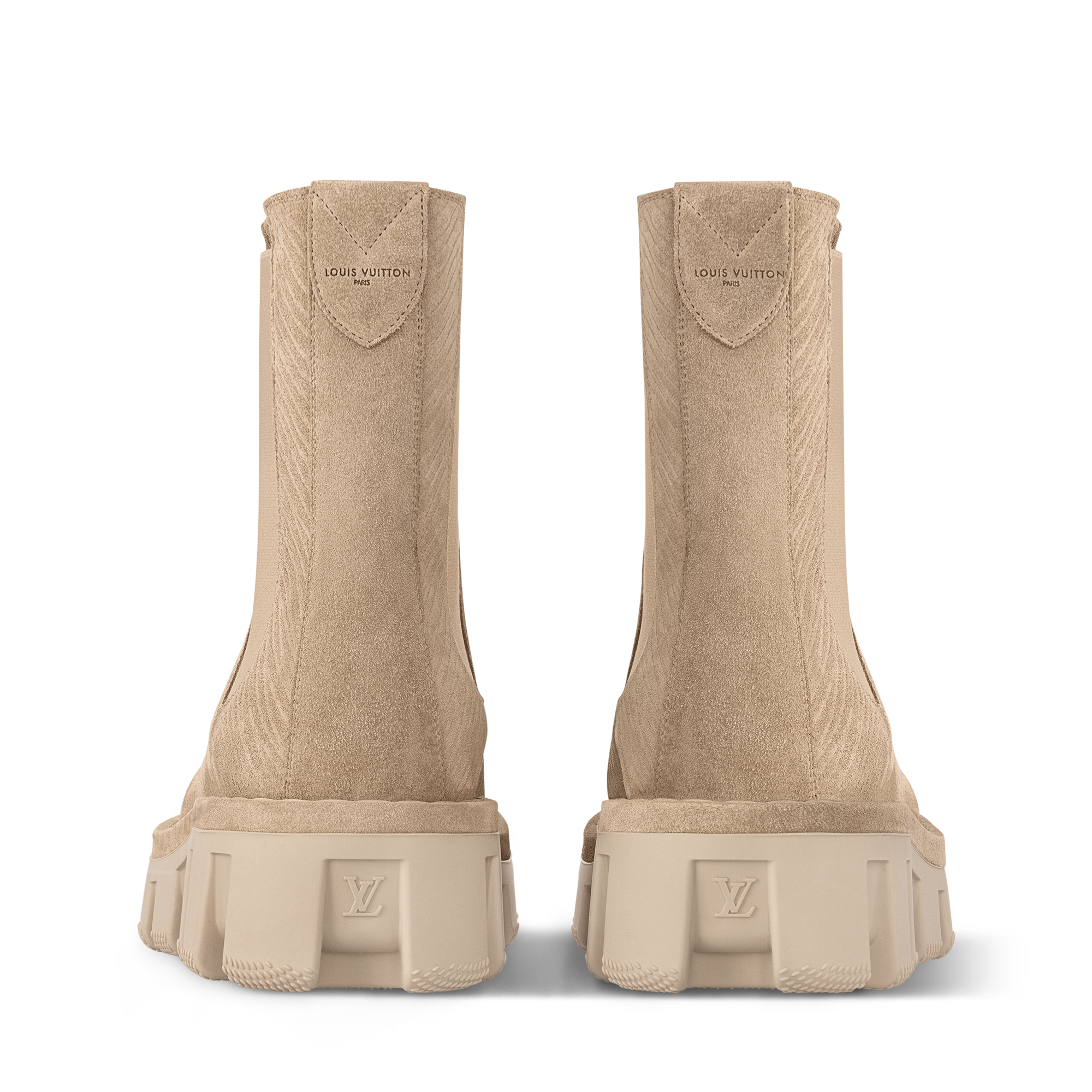  Sapatos Botas Bota Chelsea LV Checker | Louis Vuitton ® (Zoom no Produto)