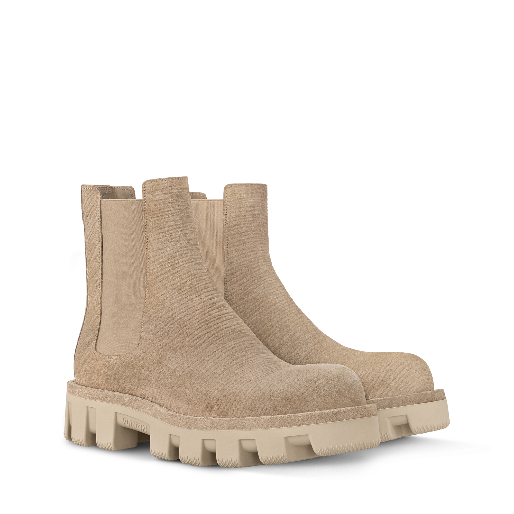  Sapatos Botas Bota Chelsea LV Checker | Louis Vuitton ® (Zoom no Produto)