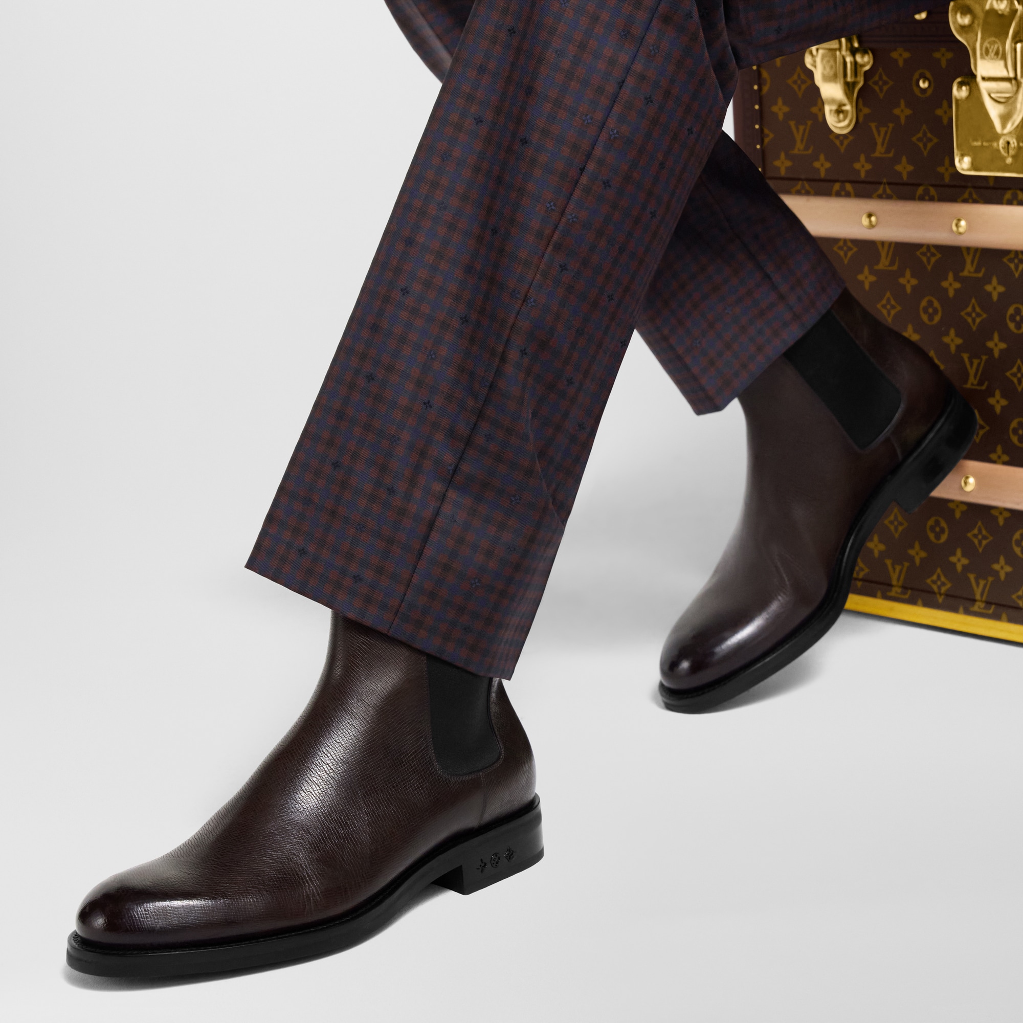  Sapatos Botas Bota Chelsea LV Flex | Louis Vuitton ® (Zoom no Produto)