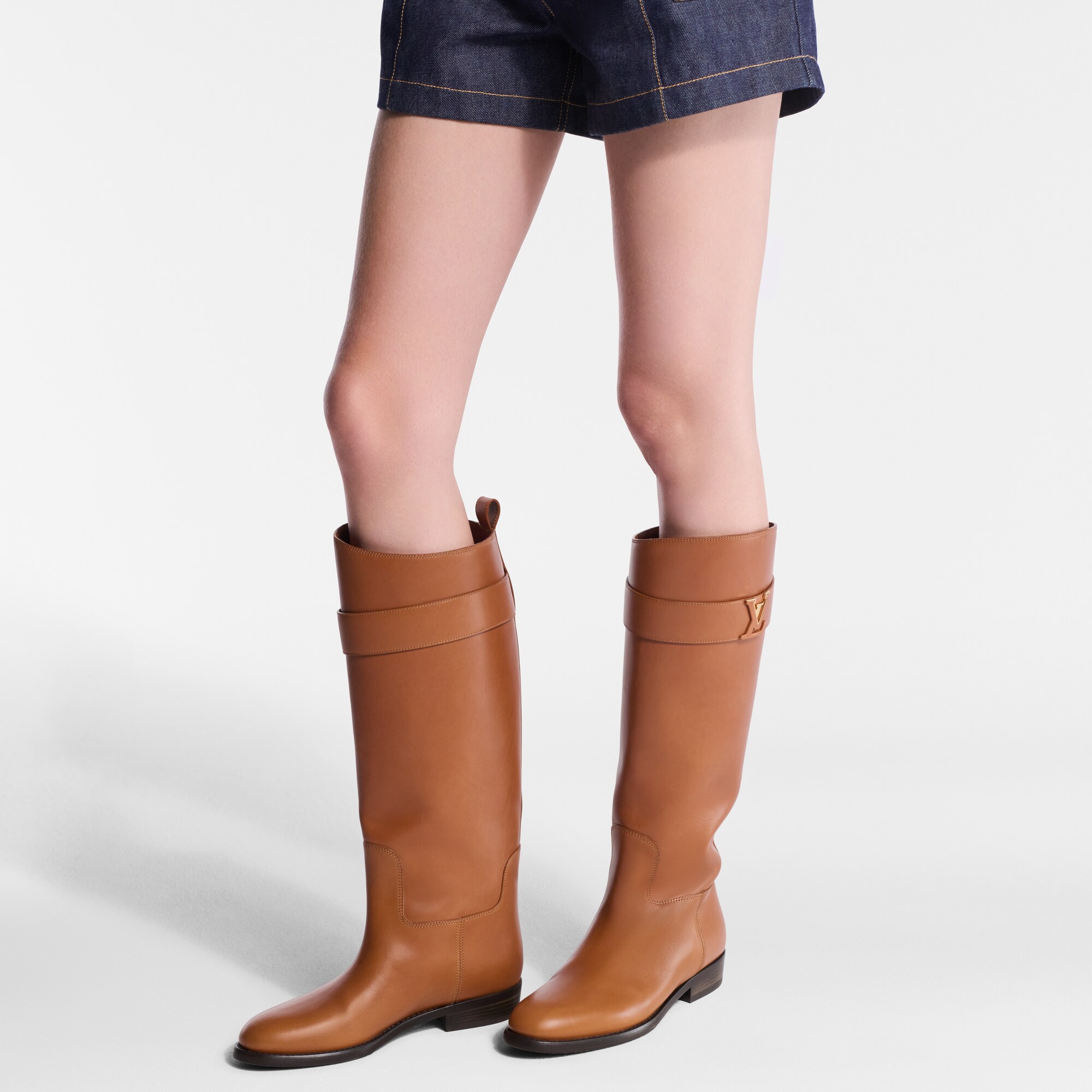  Sapatos Botas Bota de Cano Alto Amiral | Louis Vuitton ® (Zoom no Produto)