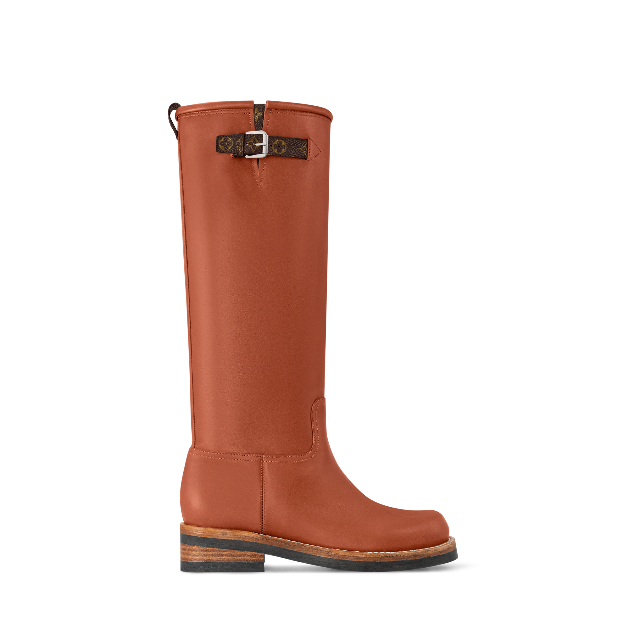  Sapatos Botas Bota de Cano Alto LV Biker | Louis Vuitton ® (Zoom no Produto)