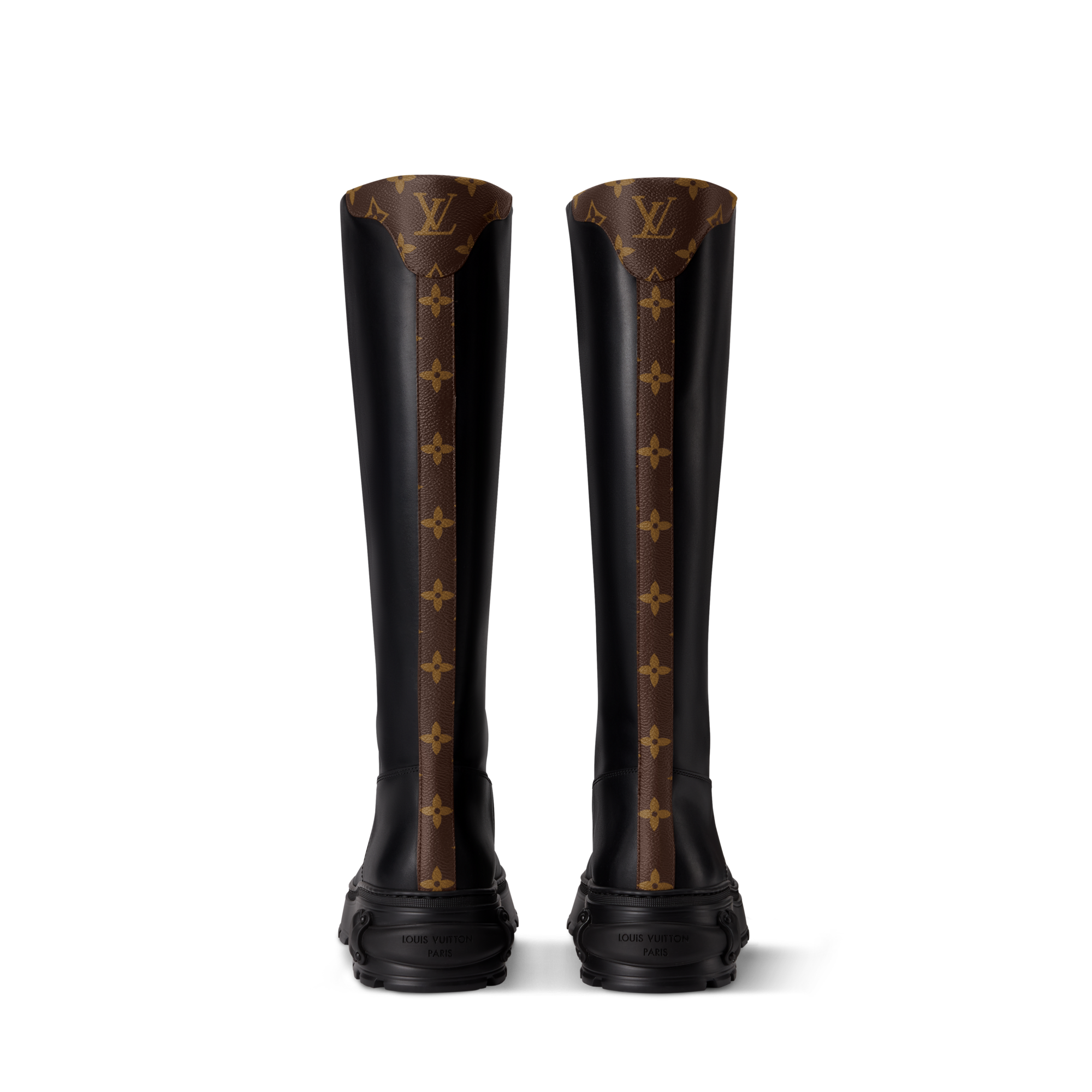  Sapatos Botas Bota de Cano Alto LV Squad | Louis Vuitton ® (Zoom no Produto)