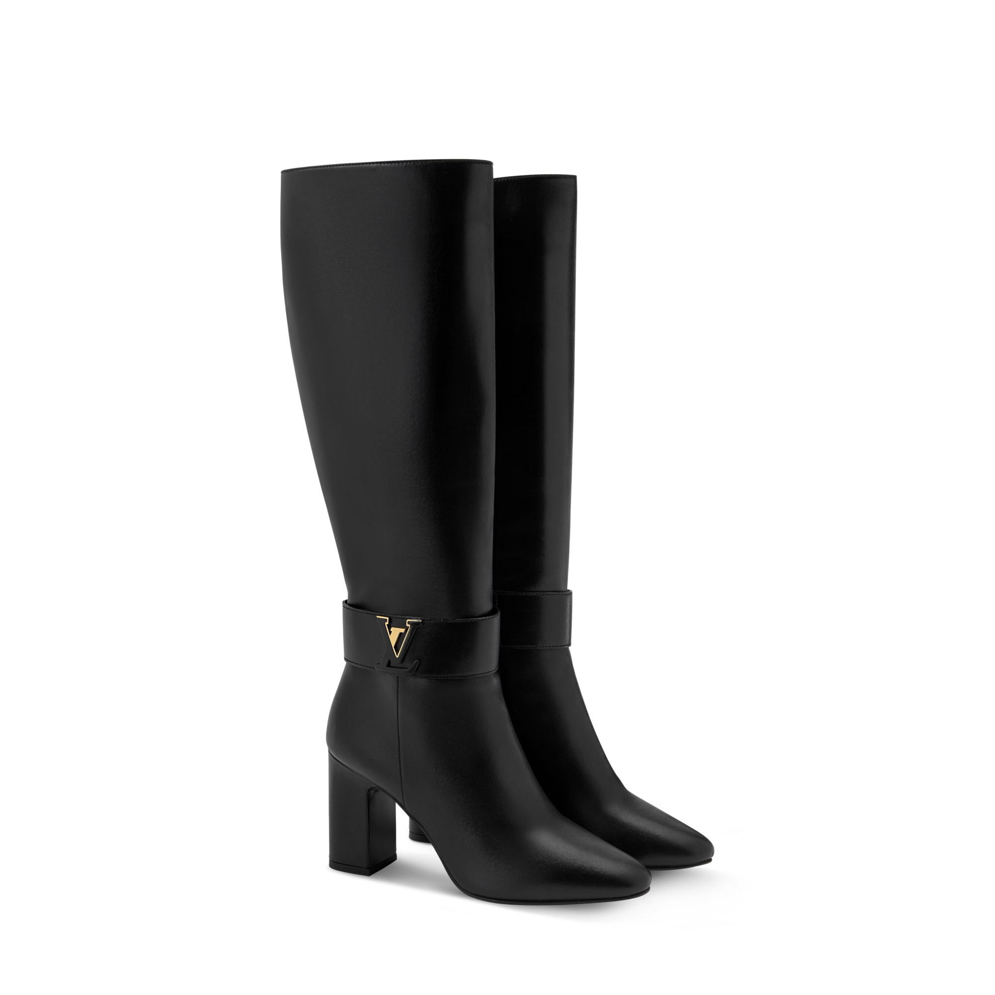  Sapatos Botas Bota Midtown de Cano Alto | Louis Vuitton ® (Zoom no Produto)