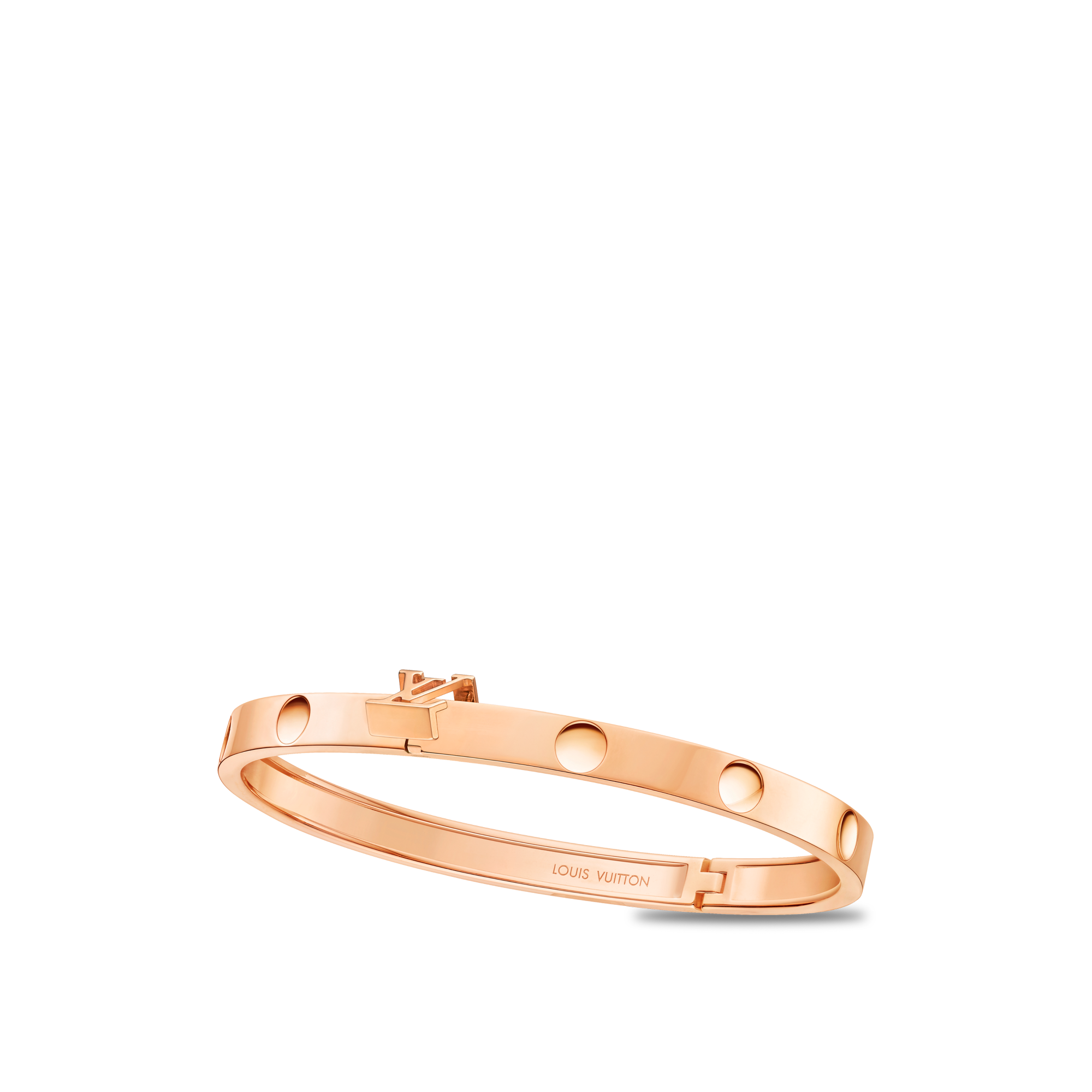  Joalheira Pulseiras Bracelete Empreinte em Ouro Rosa | Louis Vuitton ® (Zoom no Produto)