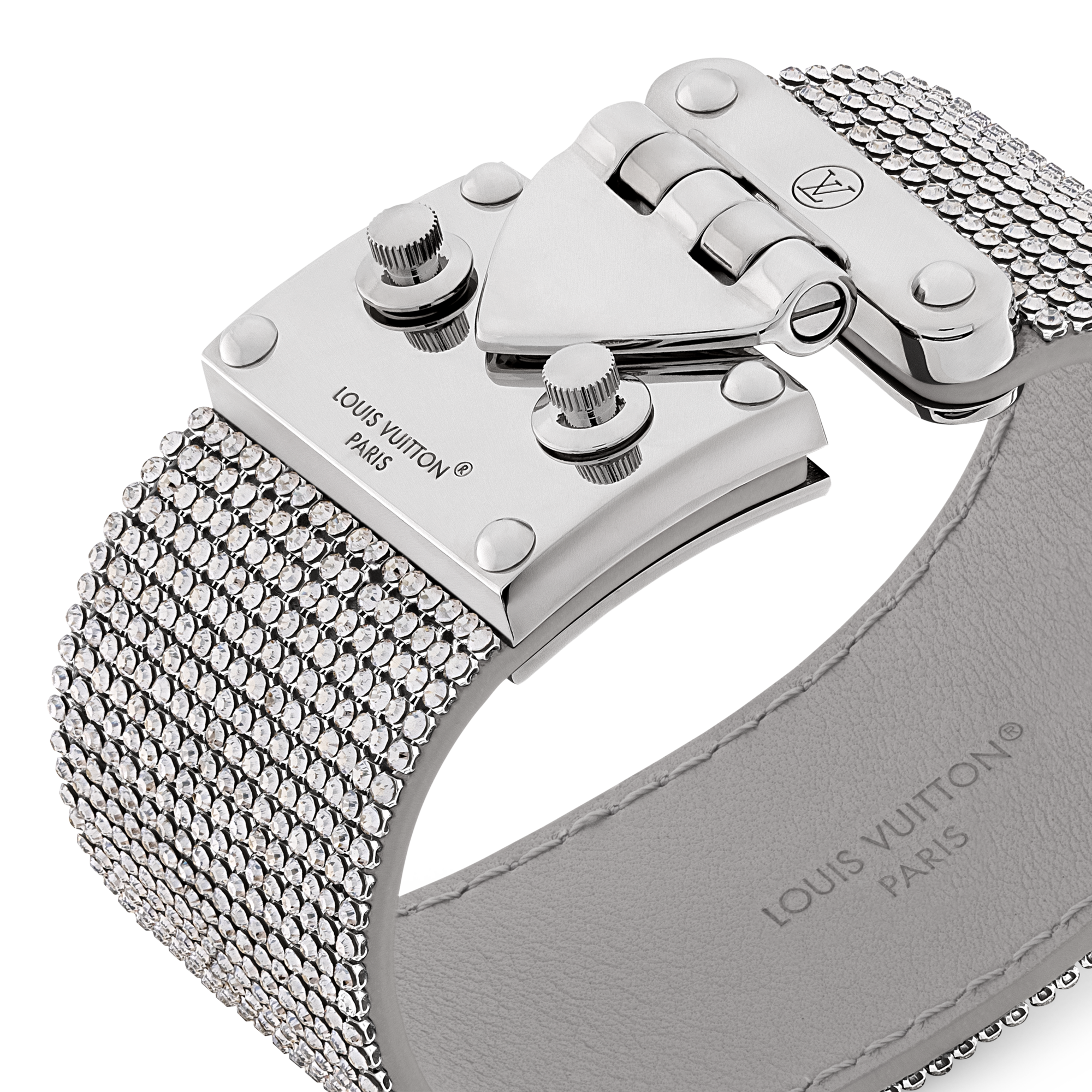 Outros Couros Bijuterias Finas Pulseiras Bracelete S-Lock Strass | Louis Vuitton ® (Zoom no Produto)