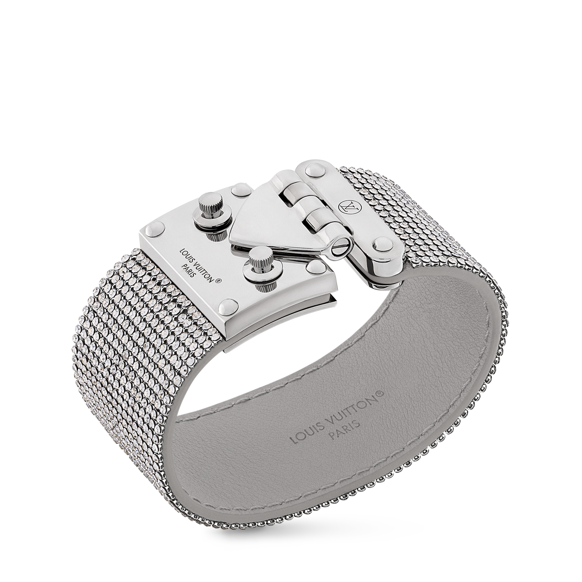Outros Couros Bijuterias Finas Pulseiras Bracelete S-Lock Strass | Louis Vuitton ® (Zoom no Produto)