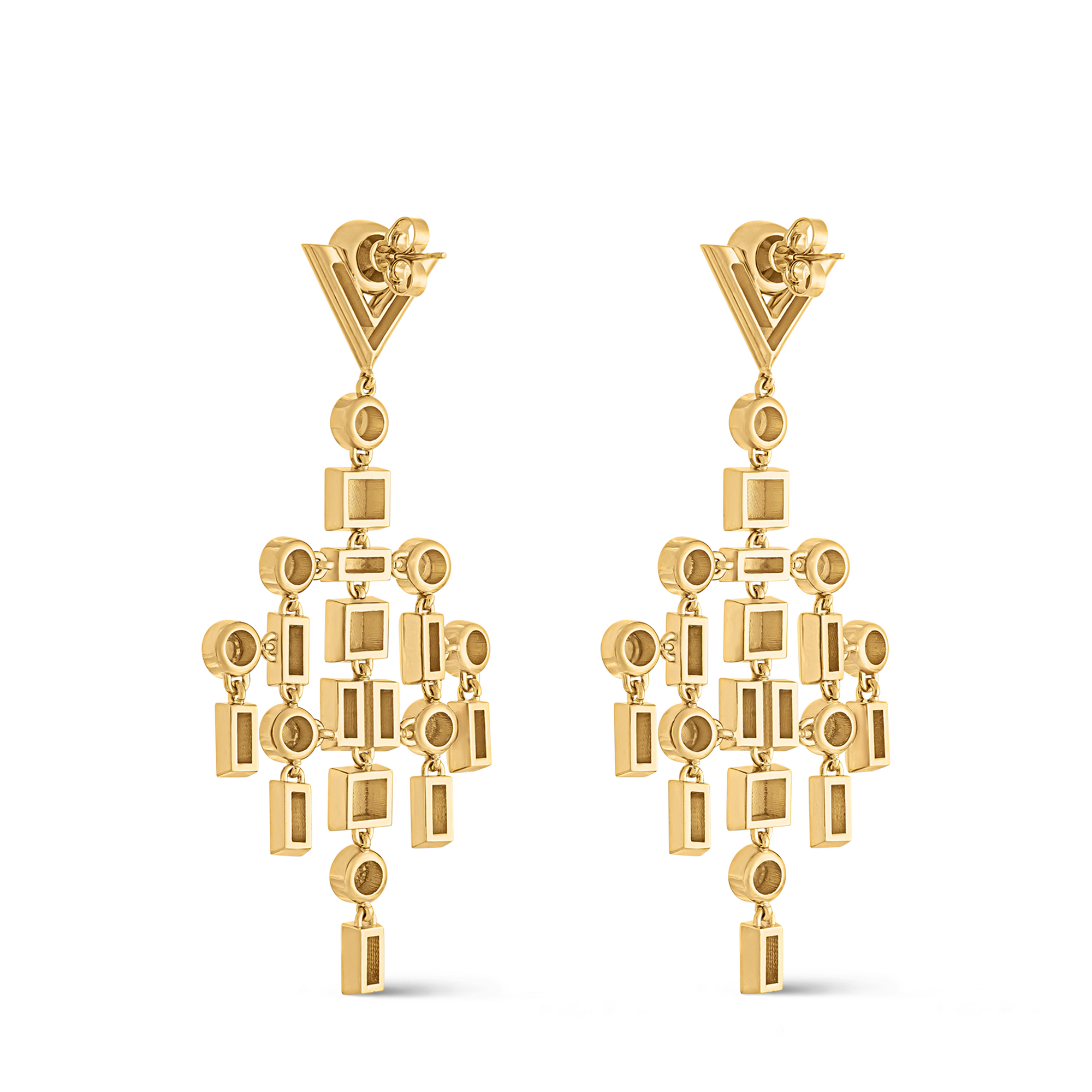 S00 Bijuterias Finas Todas as Bijuterias Finas Brincos Chandelier | Louis Vuitton ® (Zoom no Produto)