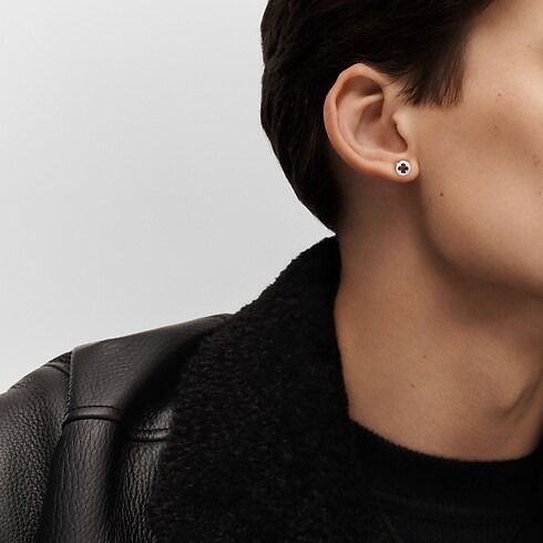 Categorias Todas as Joias Brincos Empreinte, ouro branco | Louis Vuitton ® (Zoom no Produto)