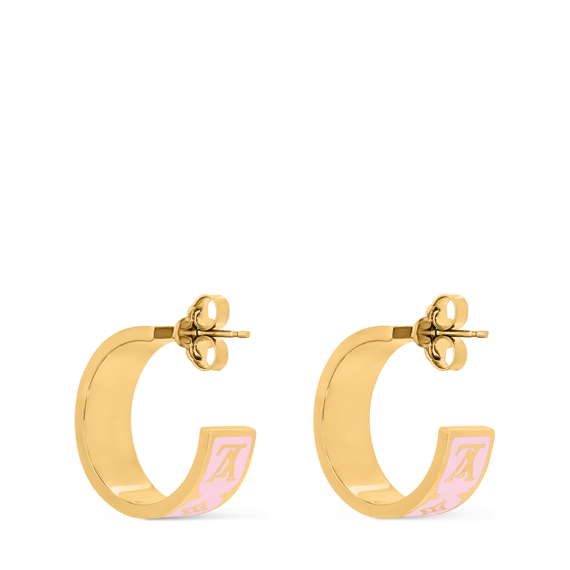 S00 Bijuterias Finas Brincos Brincos Nanogram Enamel | Louis Vuitton ® (Zoom no Produto)