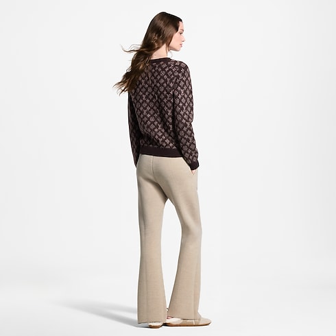 Ready-to-Wear Tricot Brushed Monogram Pullover | Louis Vuitton ® (Zoom no Produto)