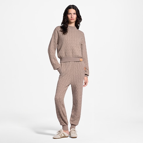 Ready-to-Wear Tricot Cable Knit Pullover | Louis Vuitton ® (Zoom no Produto)