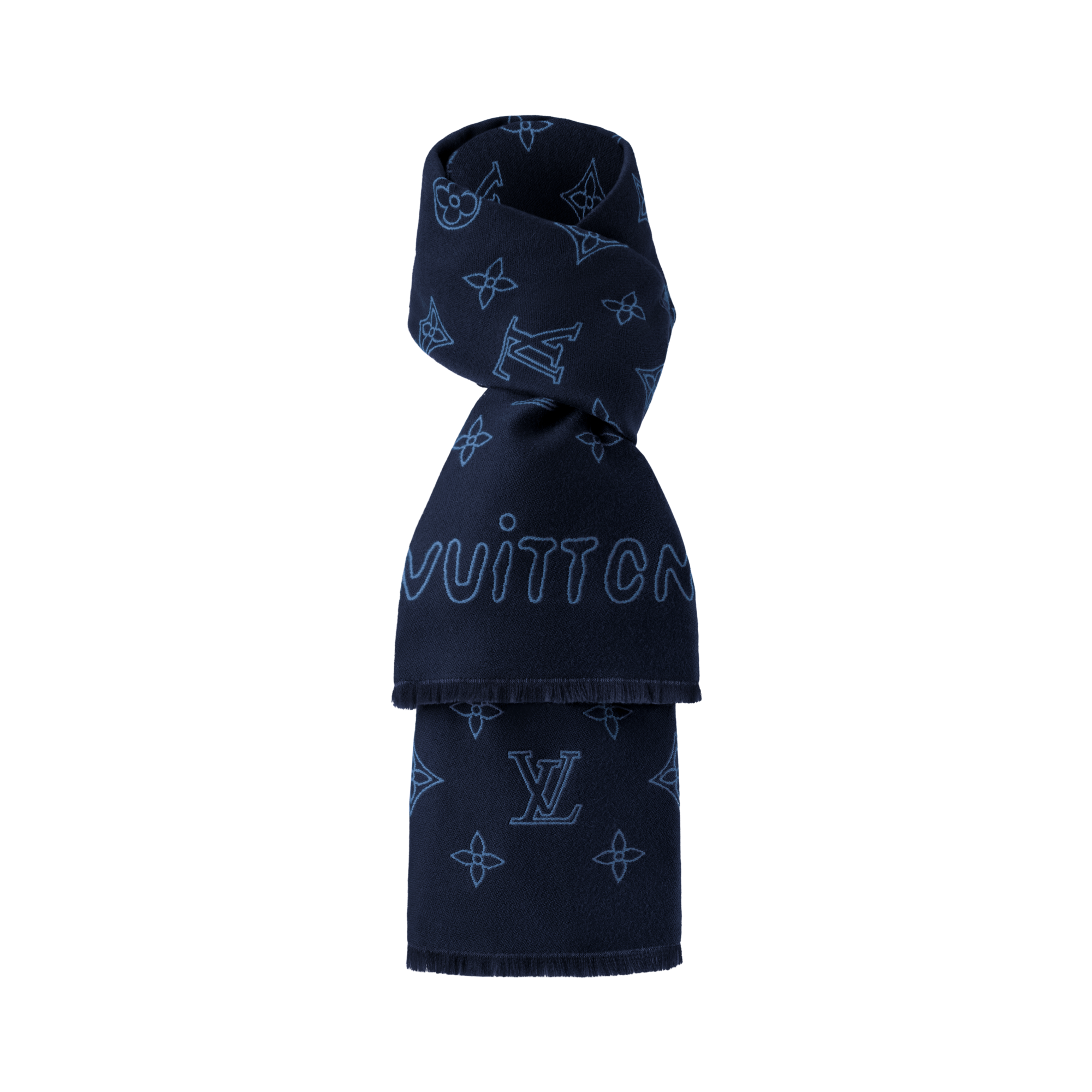 S00 Acessórios Echarpes Cachecol Monogram Blast | Louis Vuitton ® (Zoom no Produto)