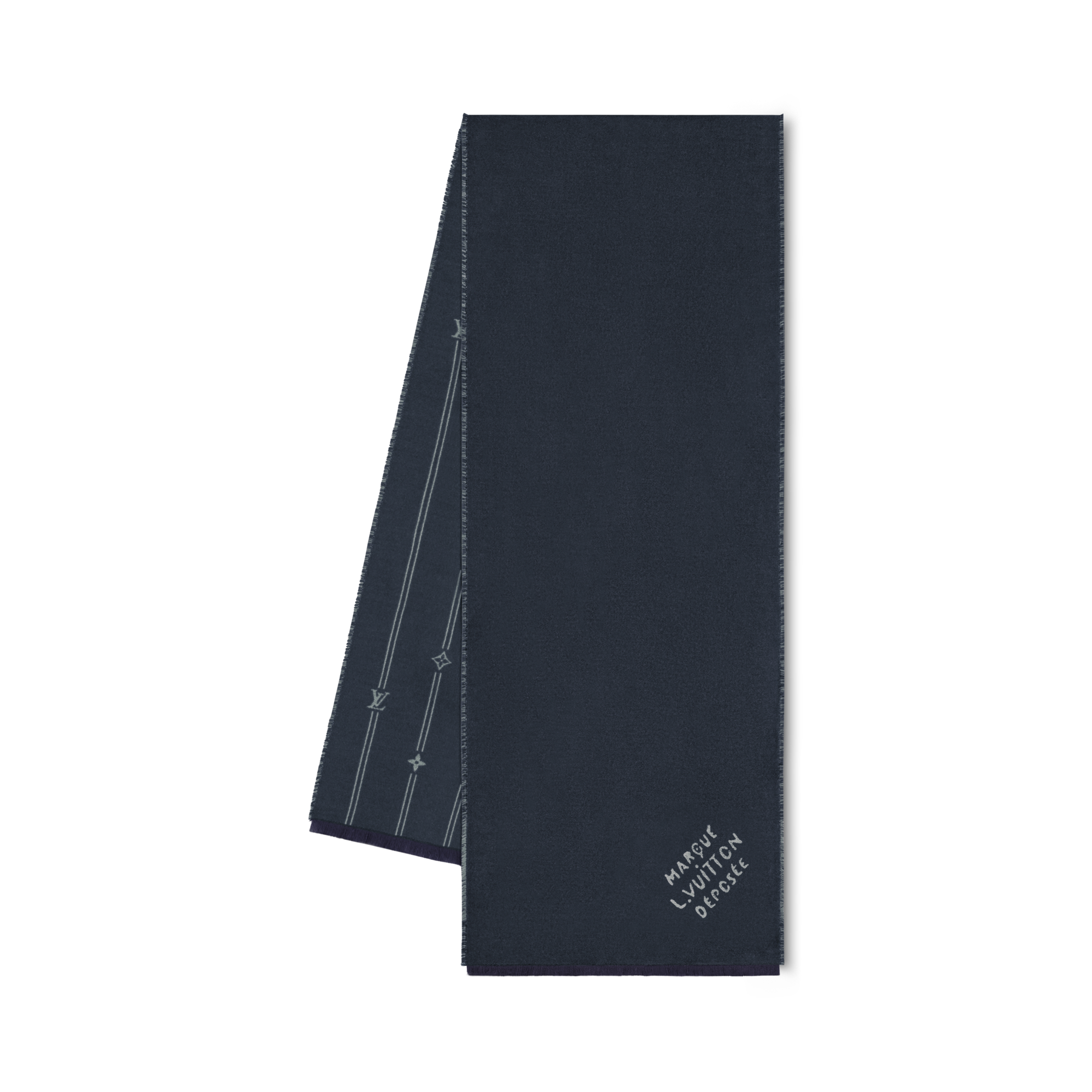 S00 Acessórios Echarpes Cachecol Monogram Stripes | Louis Vuitton ® (Zoom no Produto)