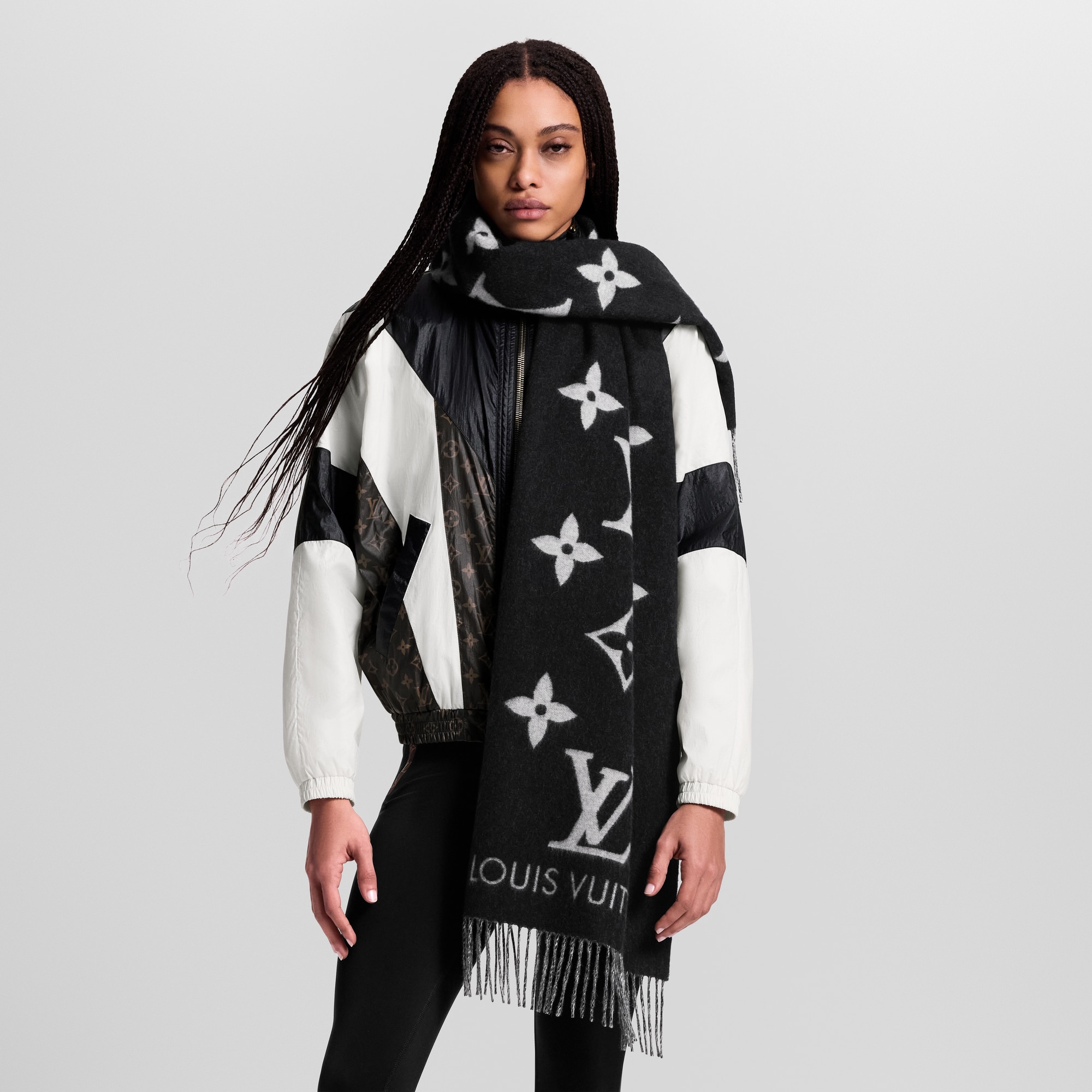 S00 Acessórios Cachecóis Cachecol Reykjavik | Louis Vuitton ® (Zoom no Produto)