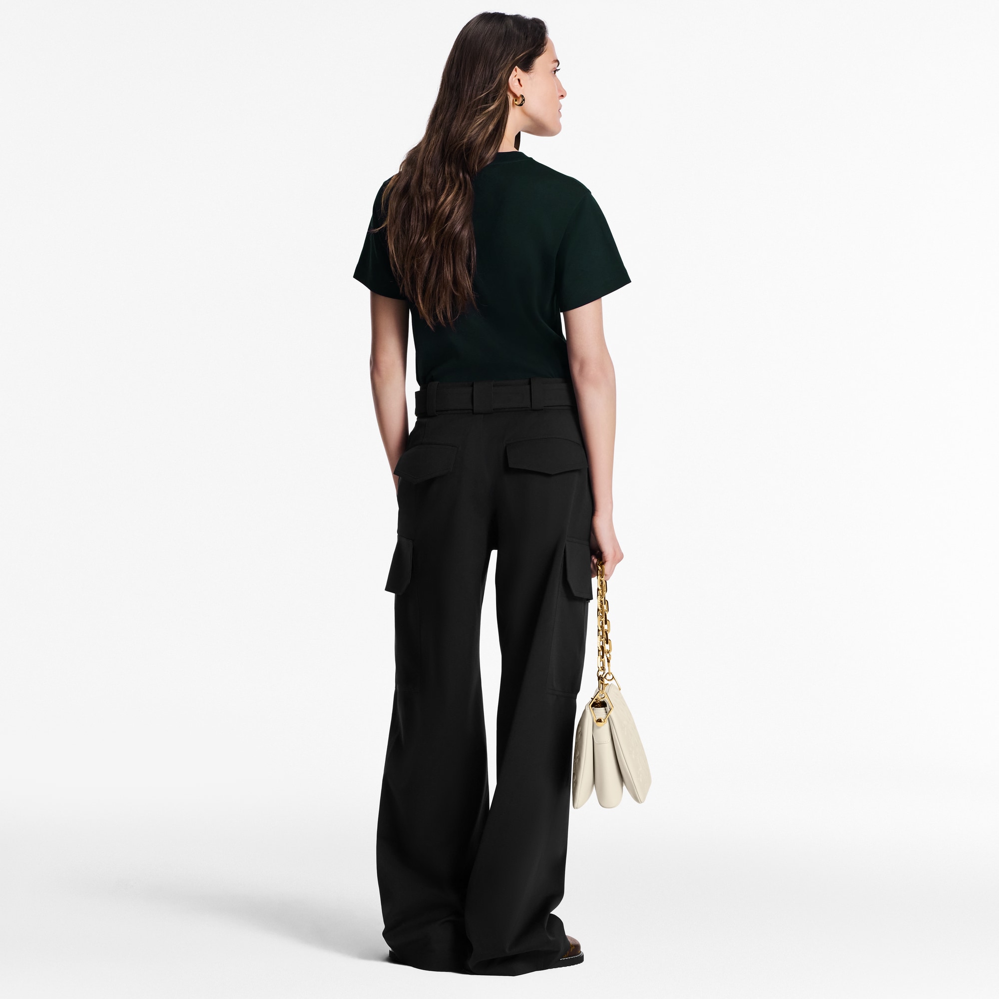  Ready-to-Wear Calças Calça Cargo em Jersey Tecnológico | Louis Vuitton ® (Zoom no Produto)