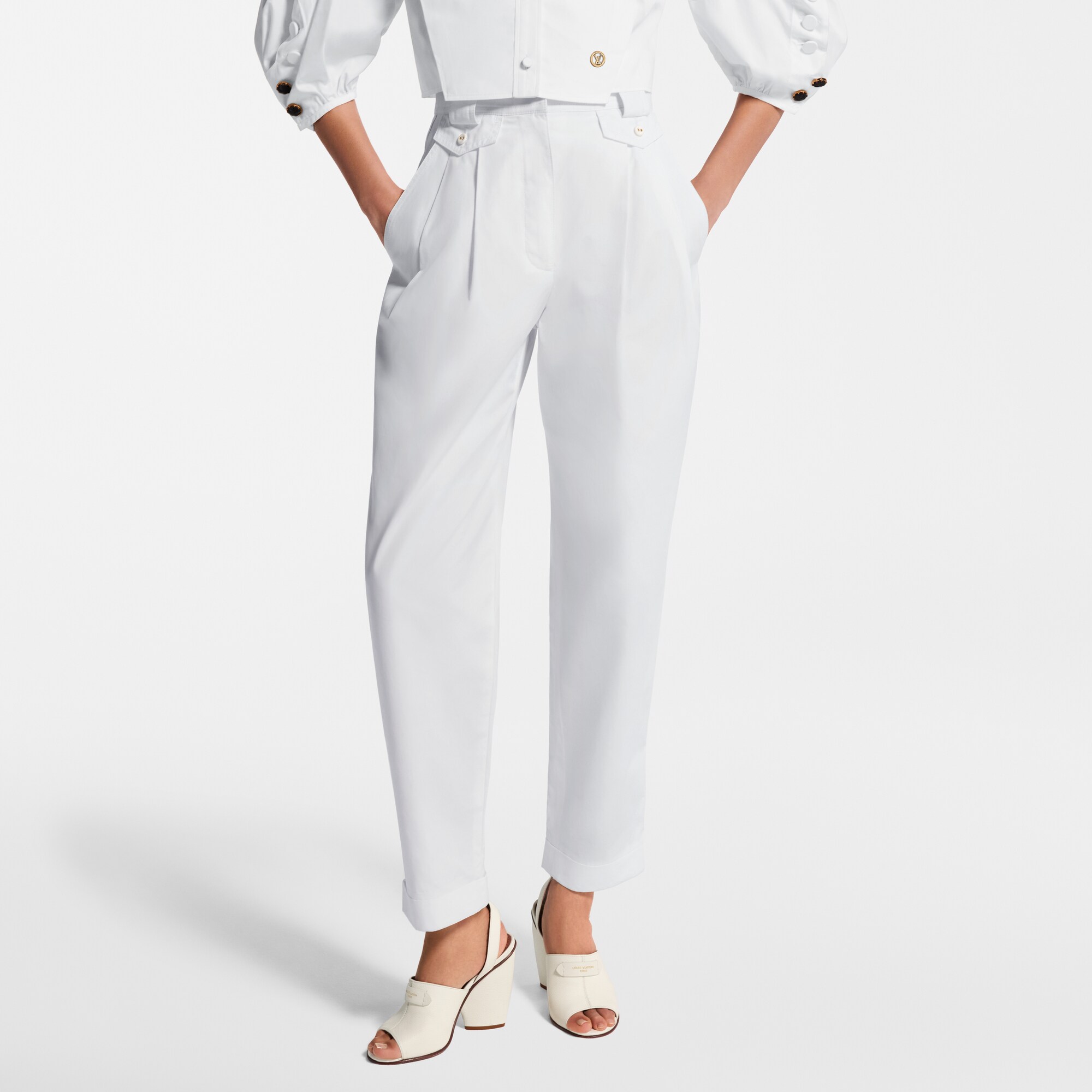  Ready-to-Wear Calças Calça-Cenoura | Louis Vuitton ® (Zoom no Produto)